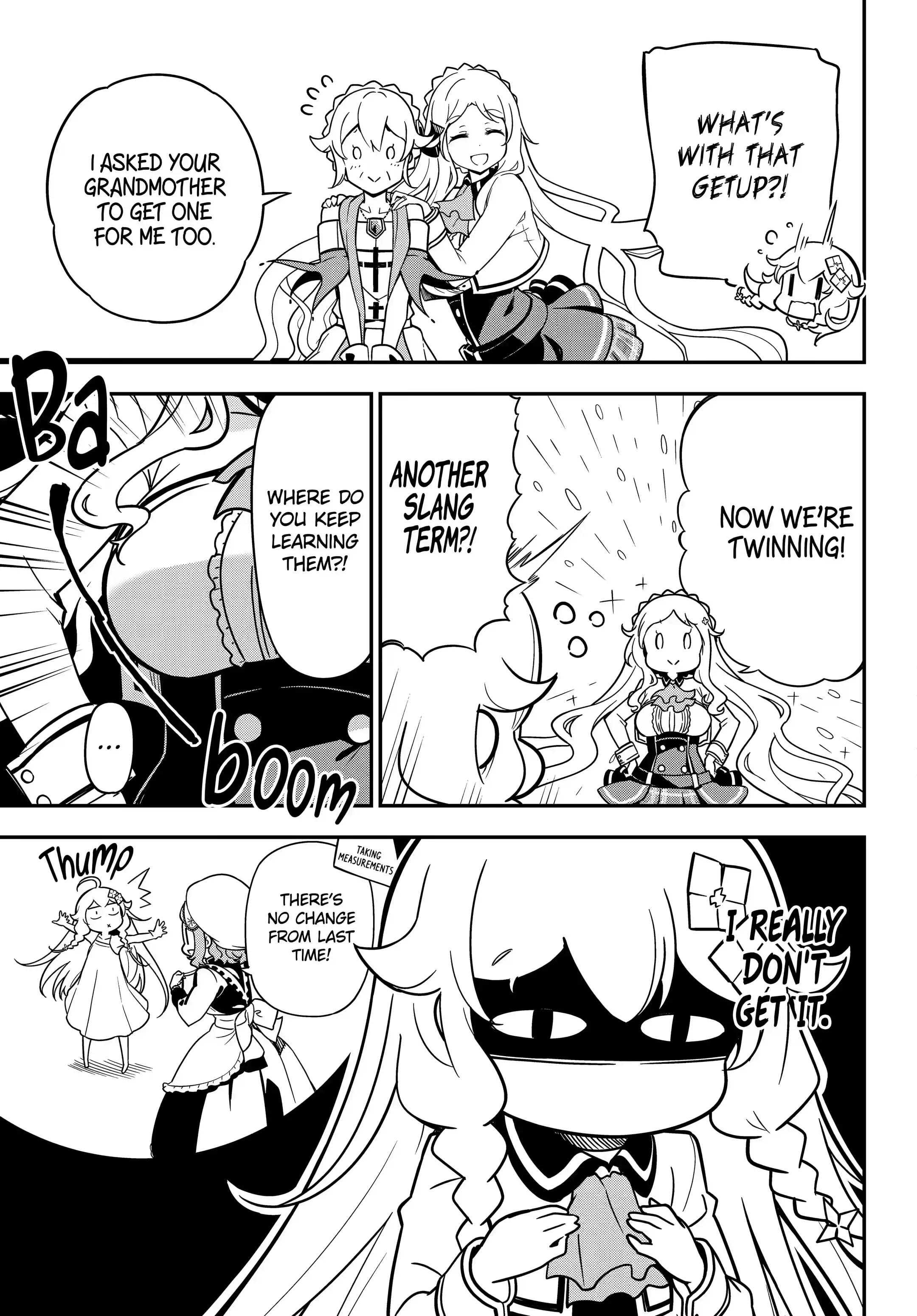 Reincarnated as the Daughter of the Legendary Hero and the Queen of Spirits (Official) chapter 41.1 page 8