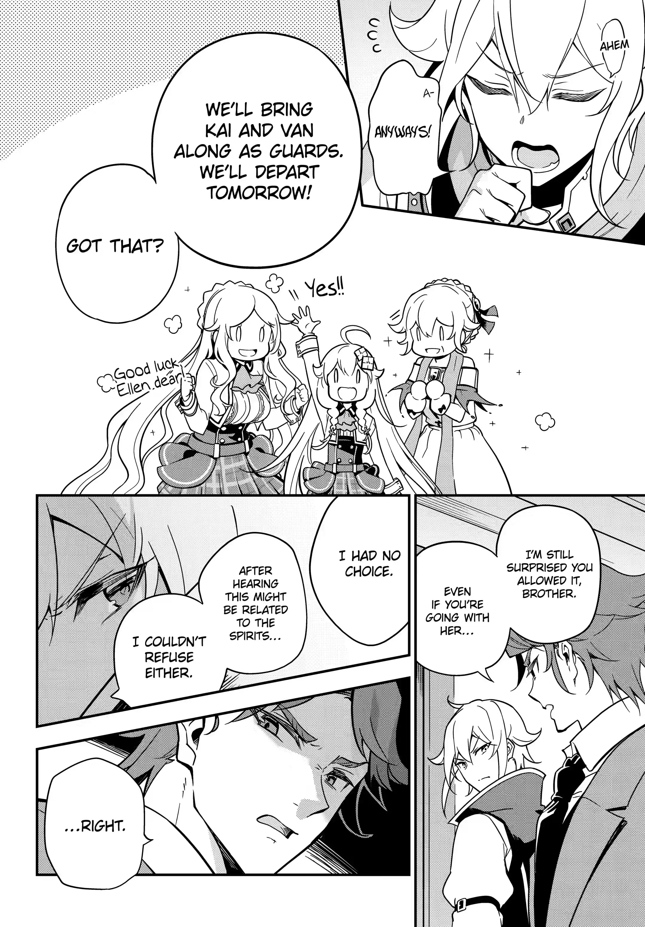 Reincarnated as the Daughter of the Legendary Hero and the Queen of Spirits (Official) chapter 41.2 page 3