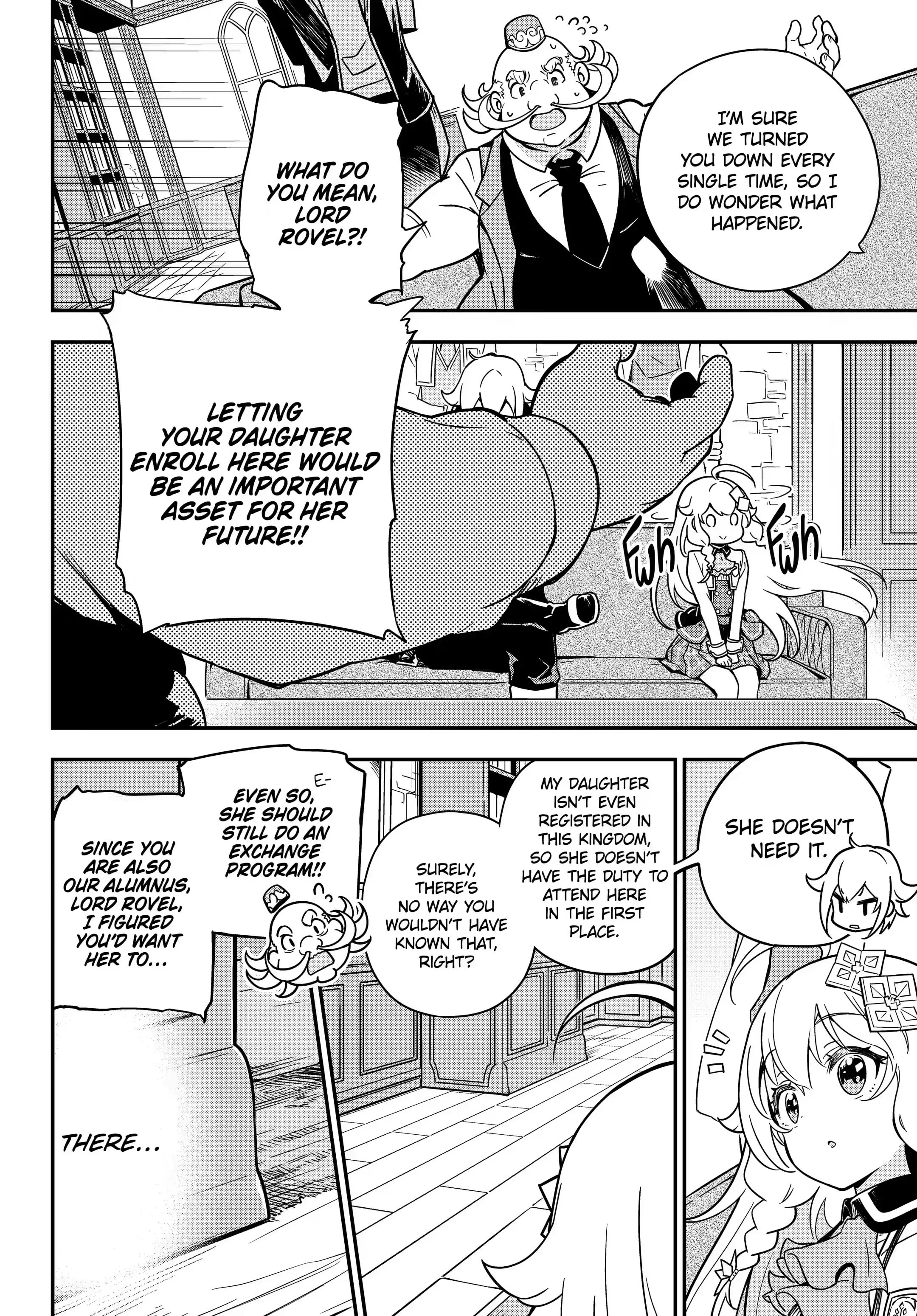 Reincarnated as the Daughter of the Legendary Hero and the Queen of Spirits (Official) chapter 41.3 page 1