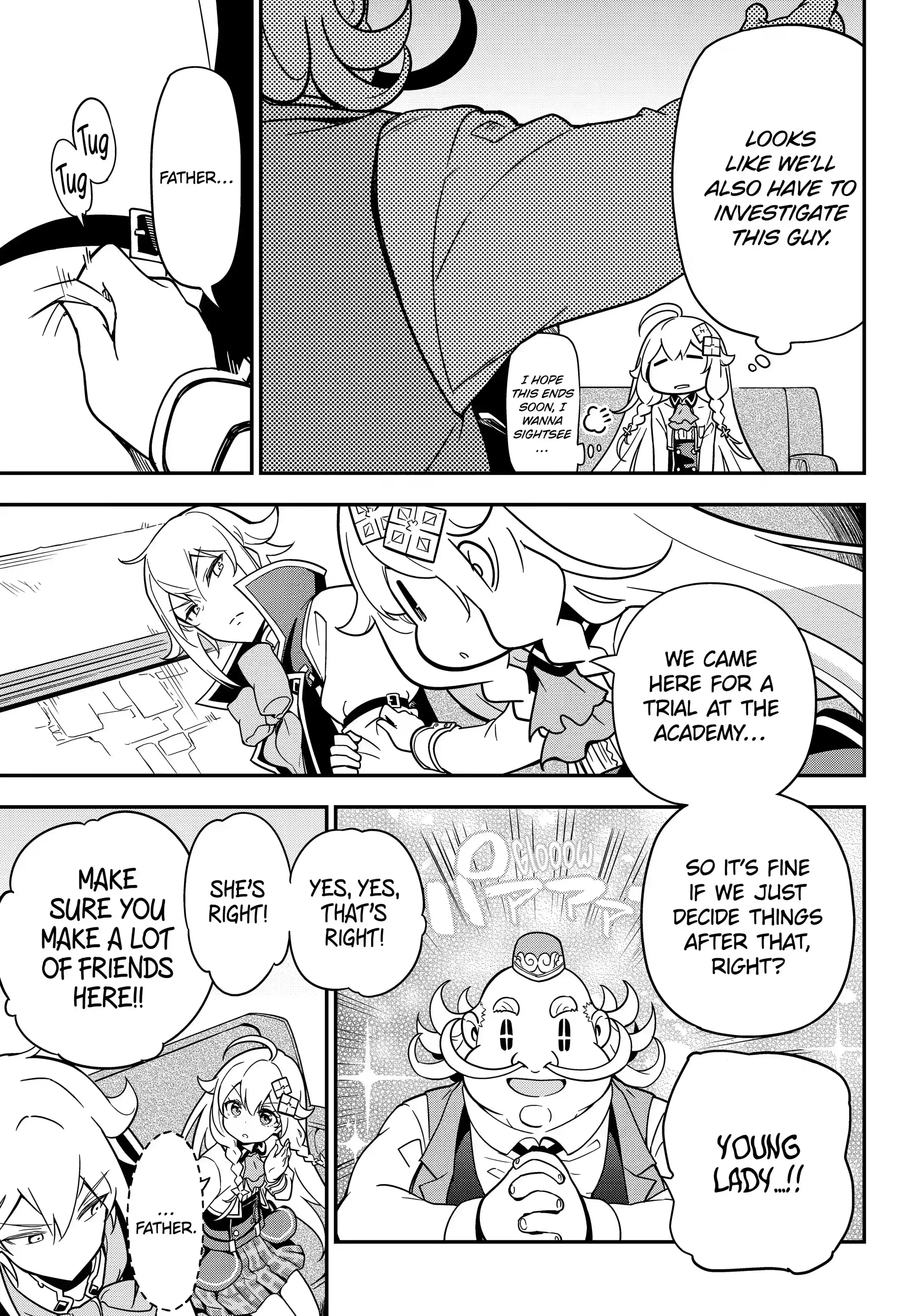 Reincarnated as the Daughter of the Legendary Hero and the Queen of Spirits (Official) chapter 41.3 page 4