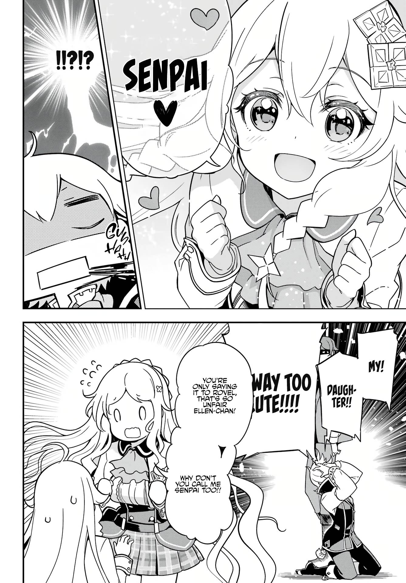 Reincarnated as the Daughter of the Legendary Hero and the Queen of Spirits (Official) chapter 41 page 12