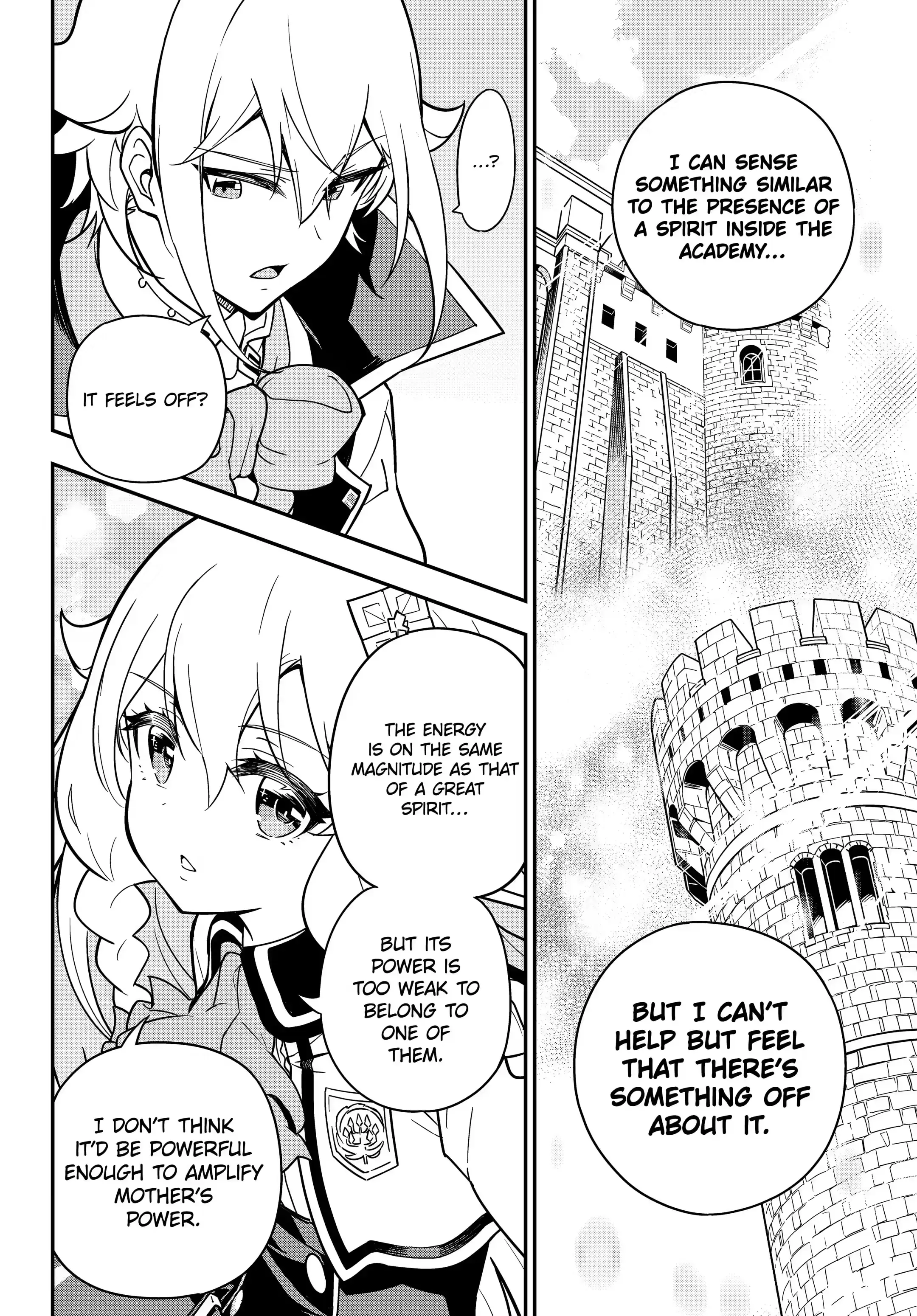 Reincarnated as the Daughter of the Legendary Hero and the Queen of Spirits (Official) chapter 42.1 page 7