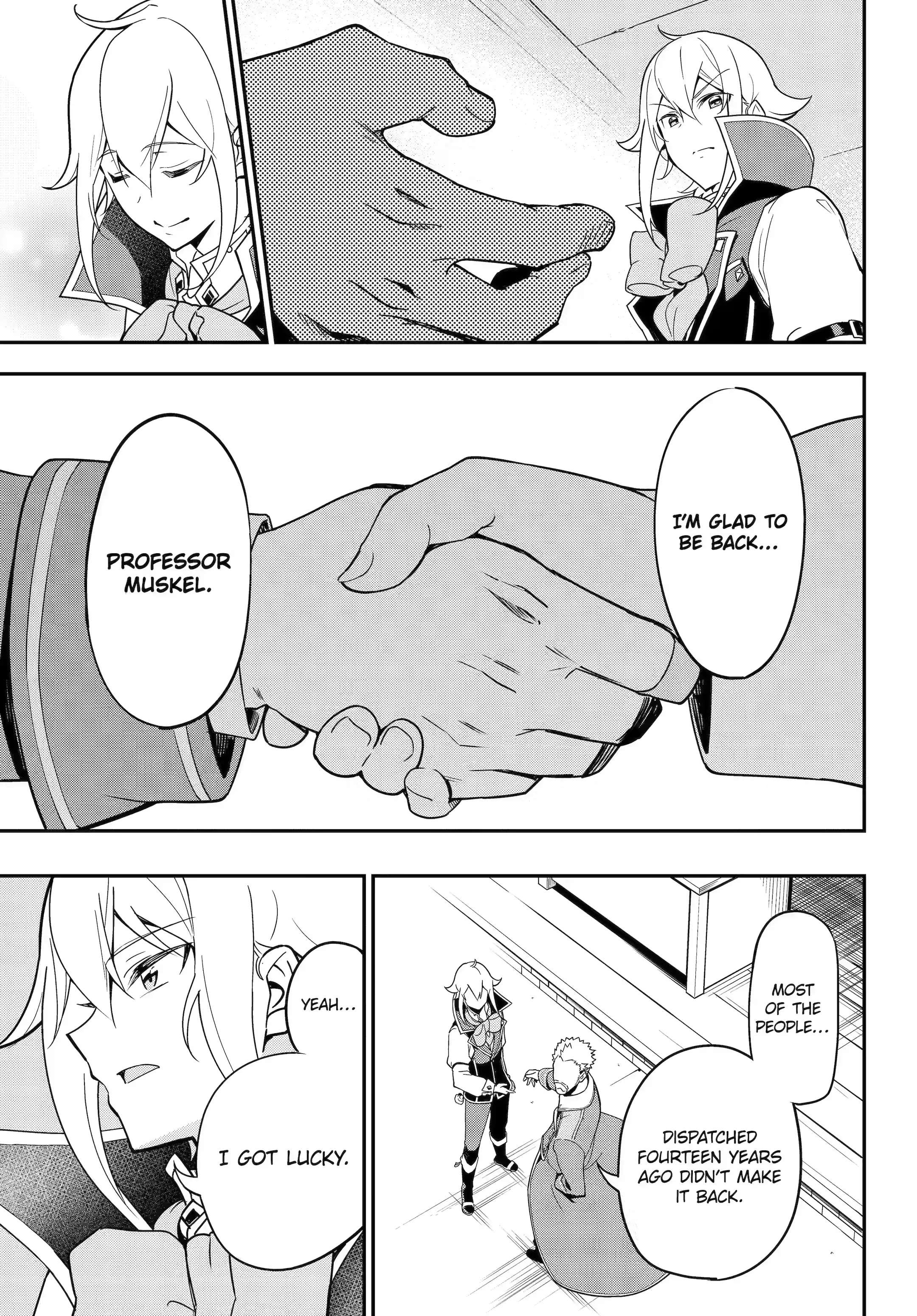 Reincarnated as the Daughter of the Legendary Hero and the Queen of Spirits (Official) chapter 44.1 page 11