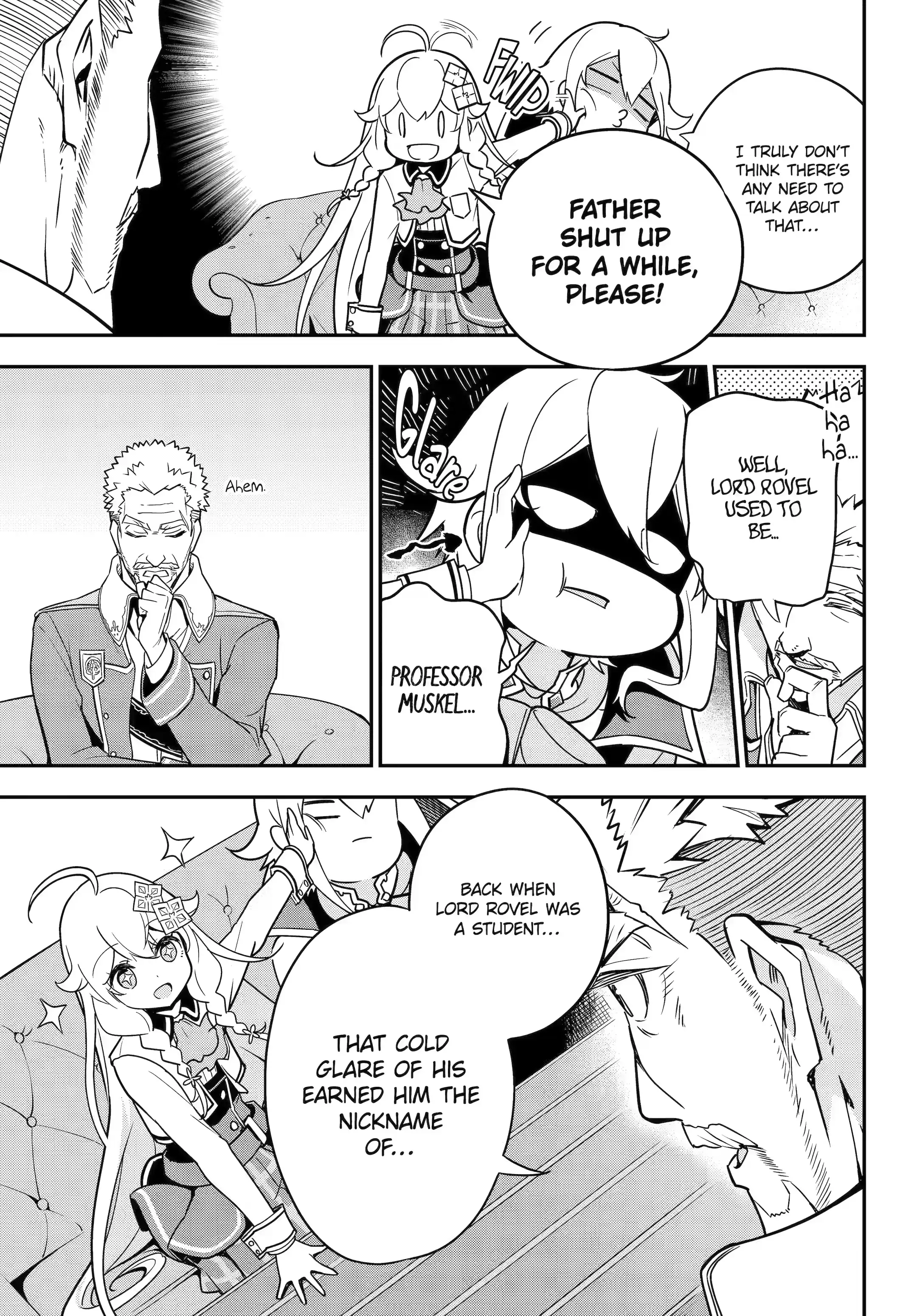 Reincarnated as the Daughter of the Legendary Hero and the Queen of Spirits (Official) chapter 44.2 page 3