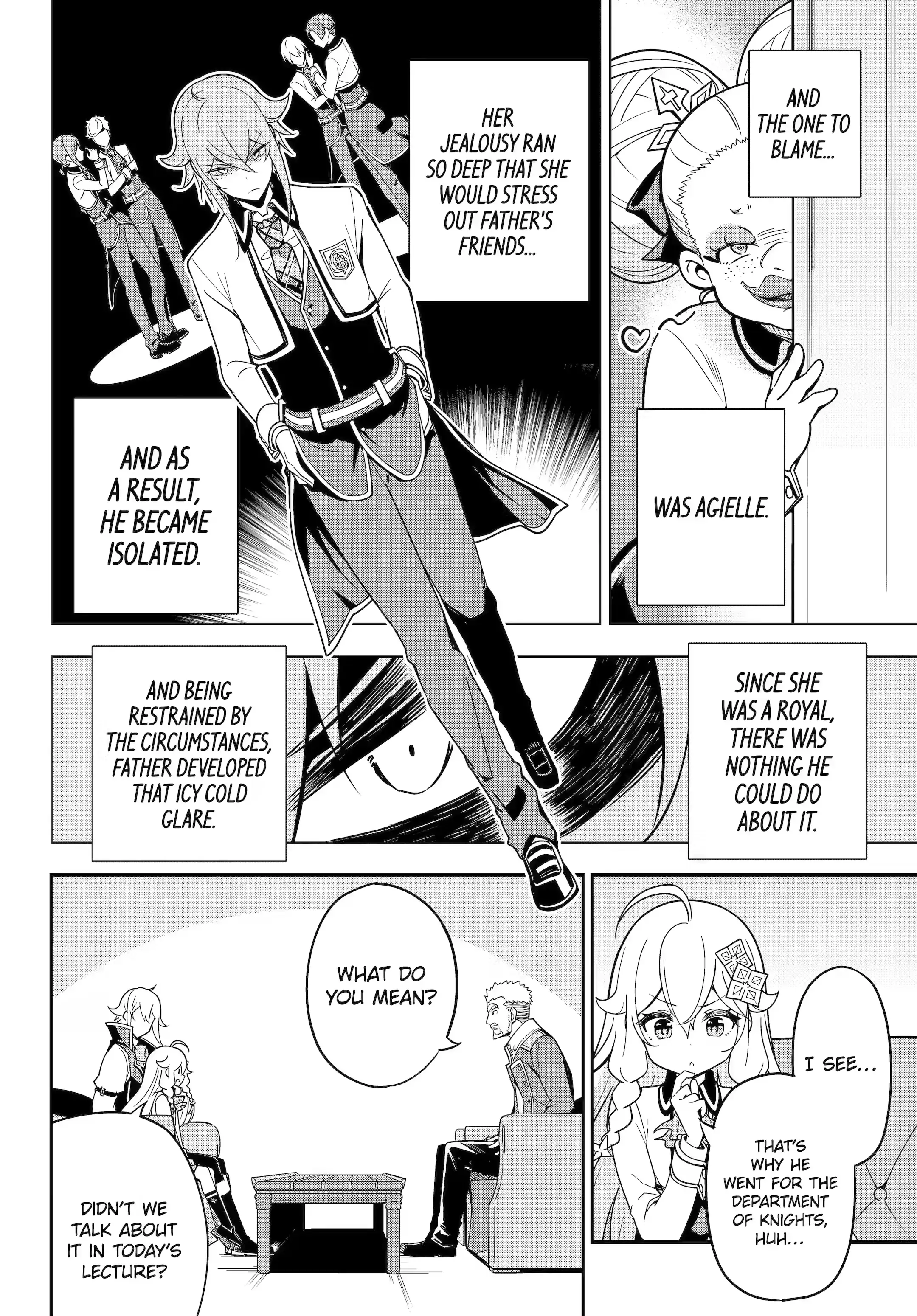 Reincarnated as the Daughter of the Legendary Hero and the Queen of Spirits (Official) chapter 44.2 page 6