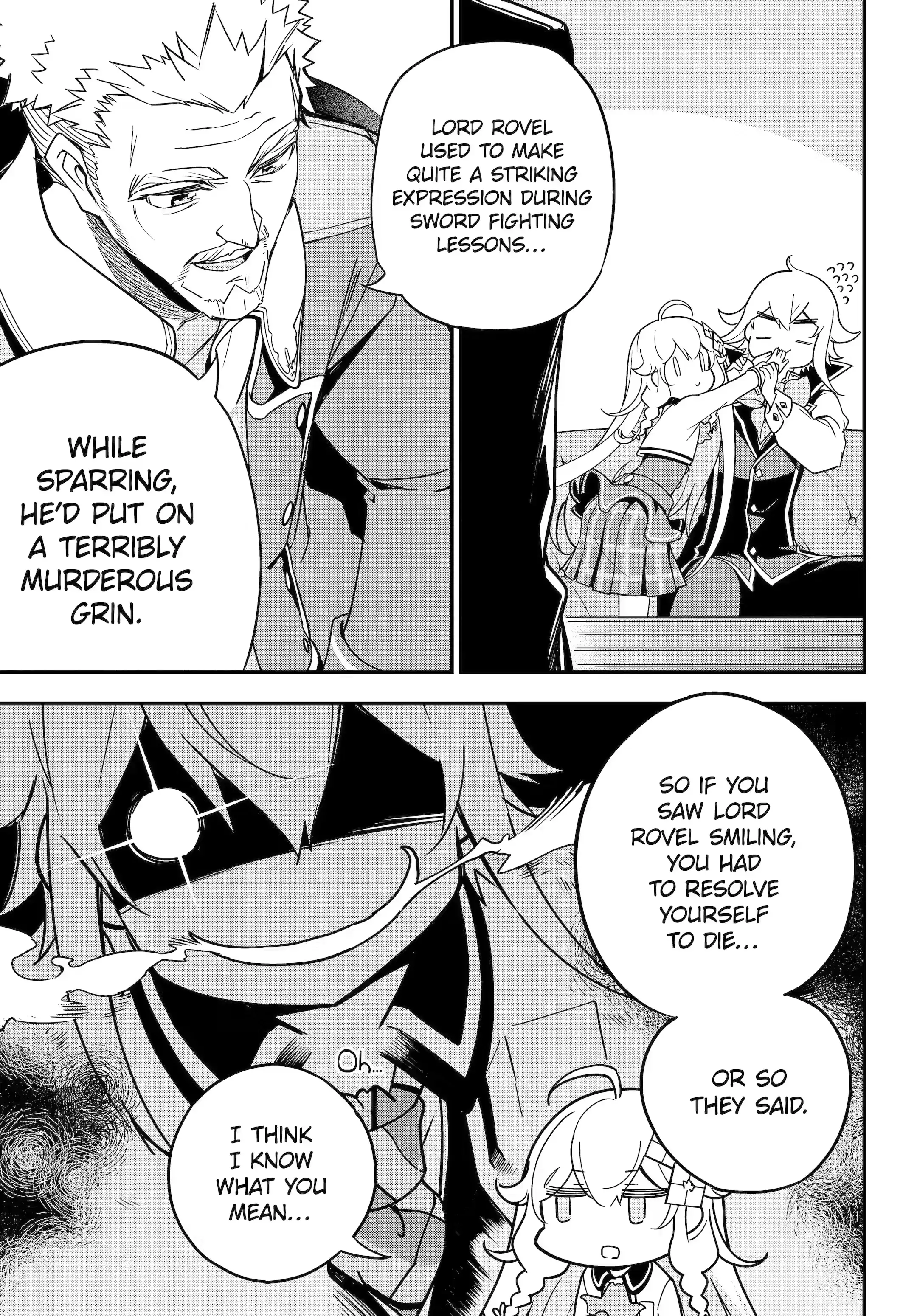 Reincarnated as the Daughter of the Legendary Hero and the Queen of Spirits (Official) chapter 44.2 page 9