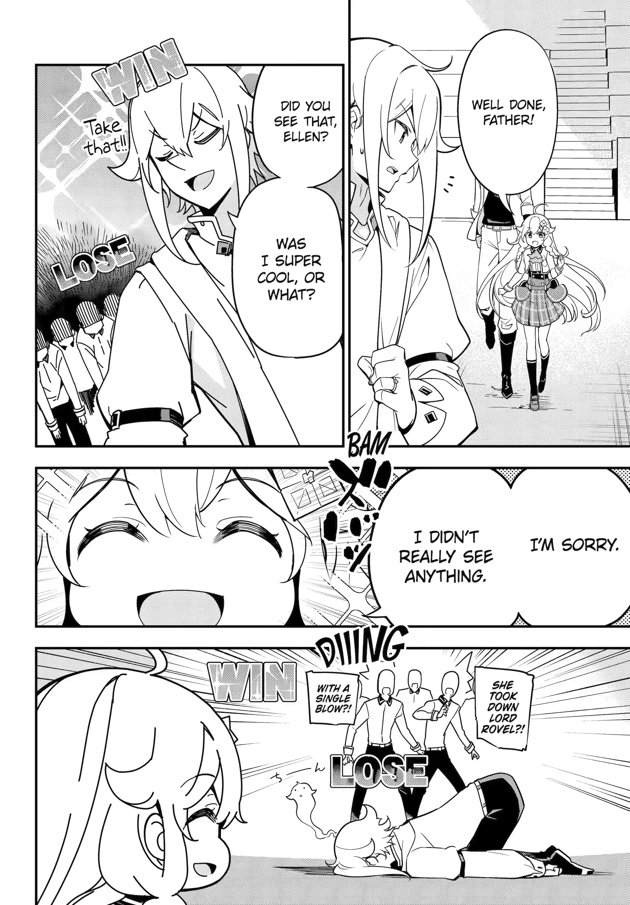 Reincarnated as the Daughter of the Legendary Hero and the Queen of Spirits (Official) chapter 45.1 page 8