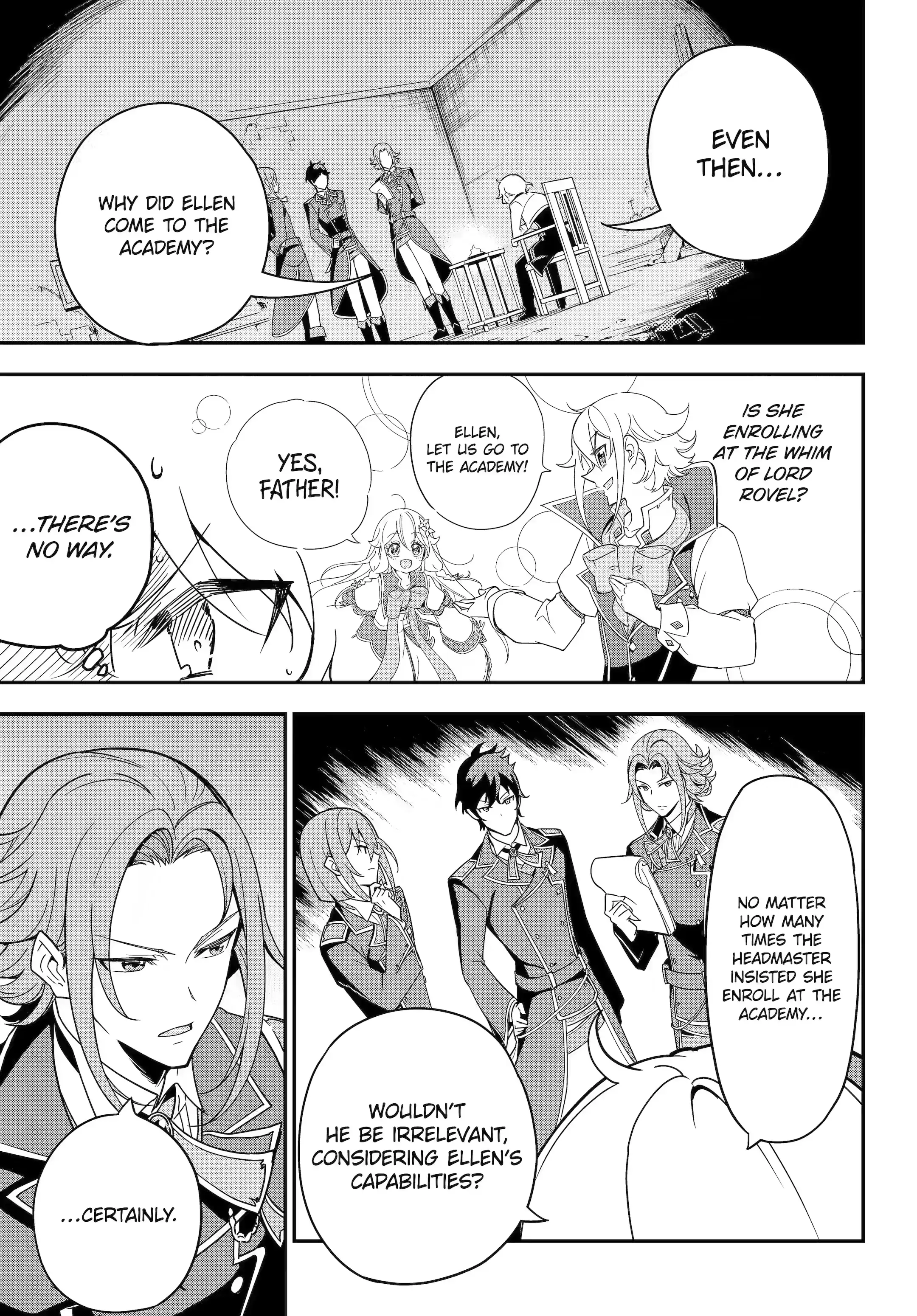 Reincarnated as the Daughter of the Legendary Hero and the Queen of Spirits (Official) chapter 46.1 page 11