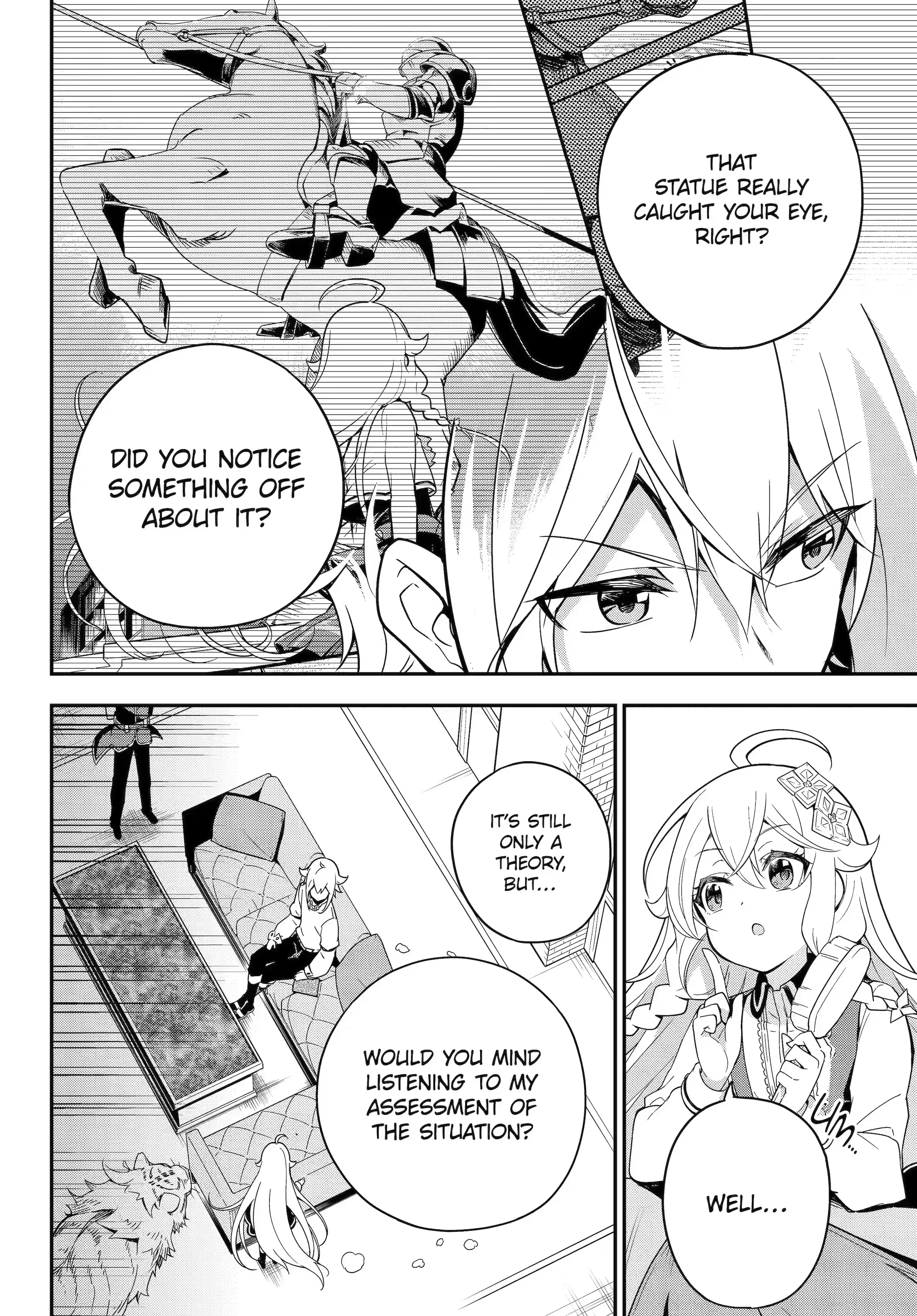 Reincarnated as the Daughter of the Legendary Hero and the Queen of Spirits (Official) chapter 46.1 page 6