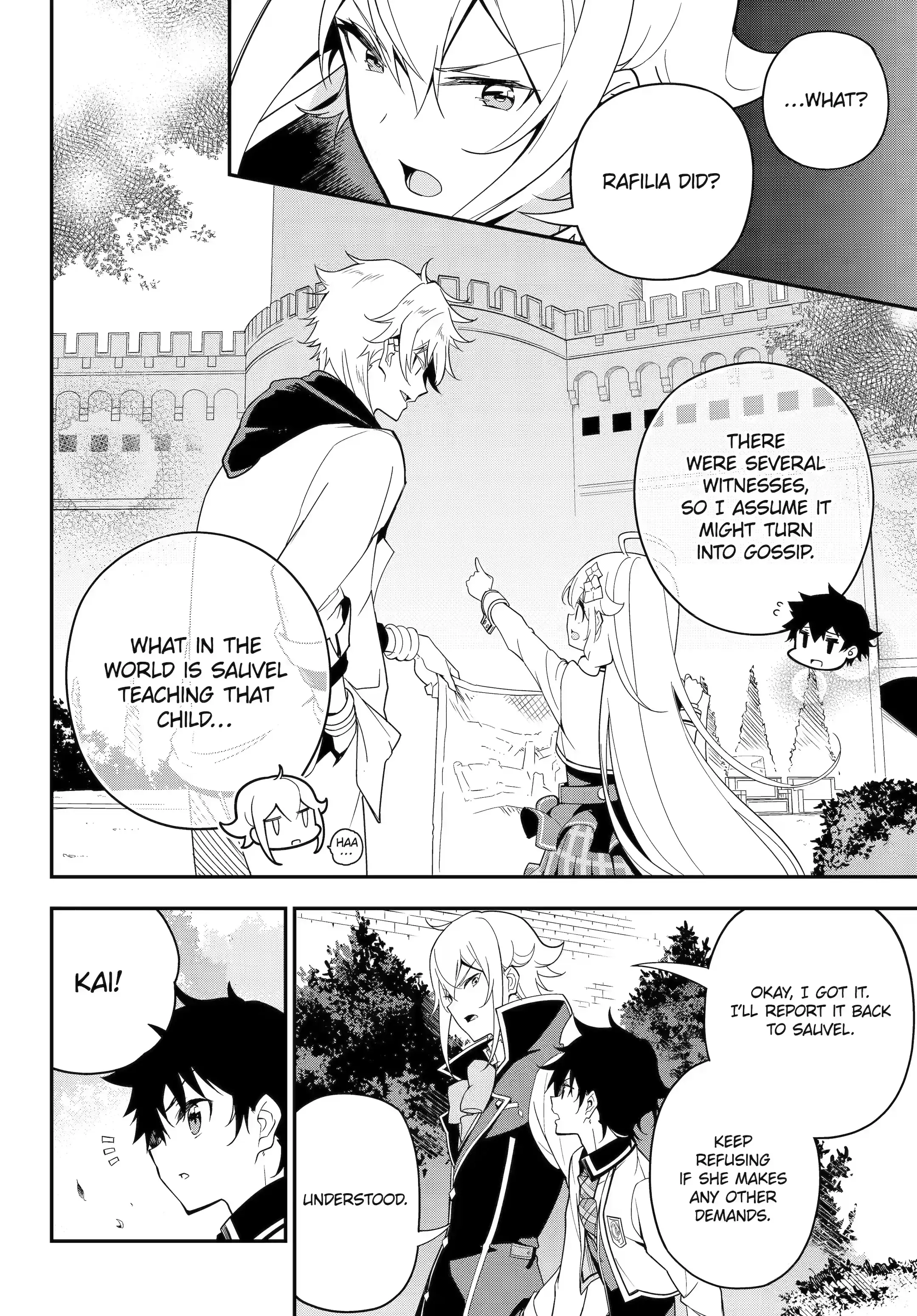 Reincarnated as the Daughter of the Legendary Hero and the Queen of Spirits (Official) chapter 47.2 page 11