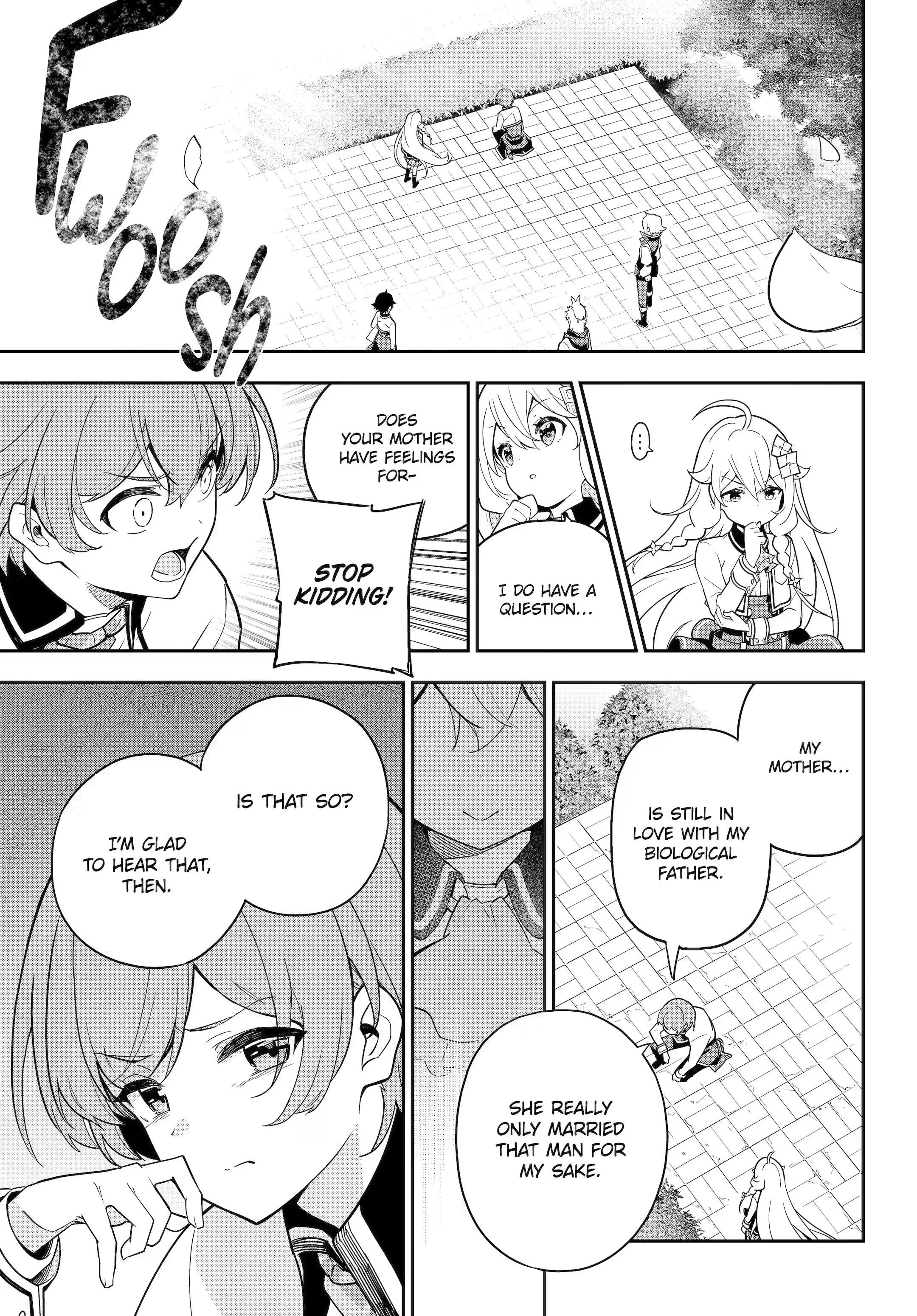 Reincarnated as the Daughter of the Legendary Hero and the Queen of Spirits (Official) chapter 49.2 page 13