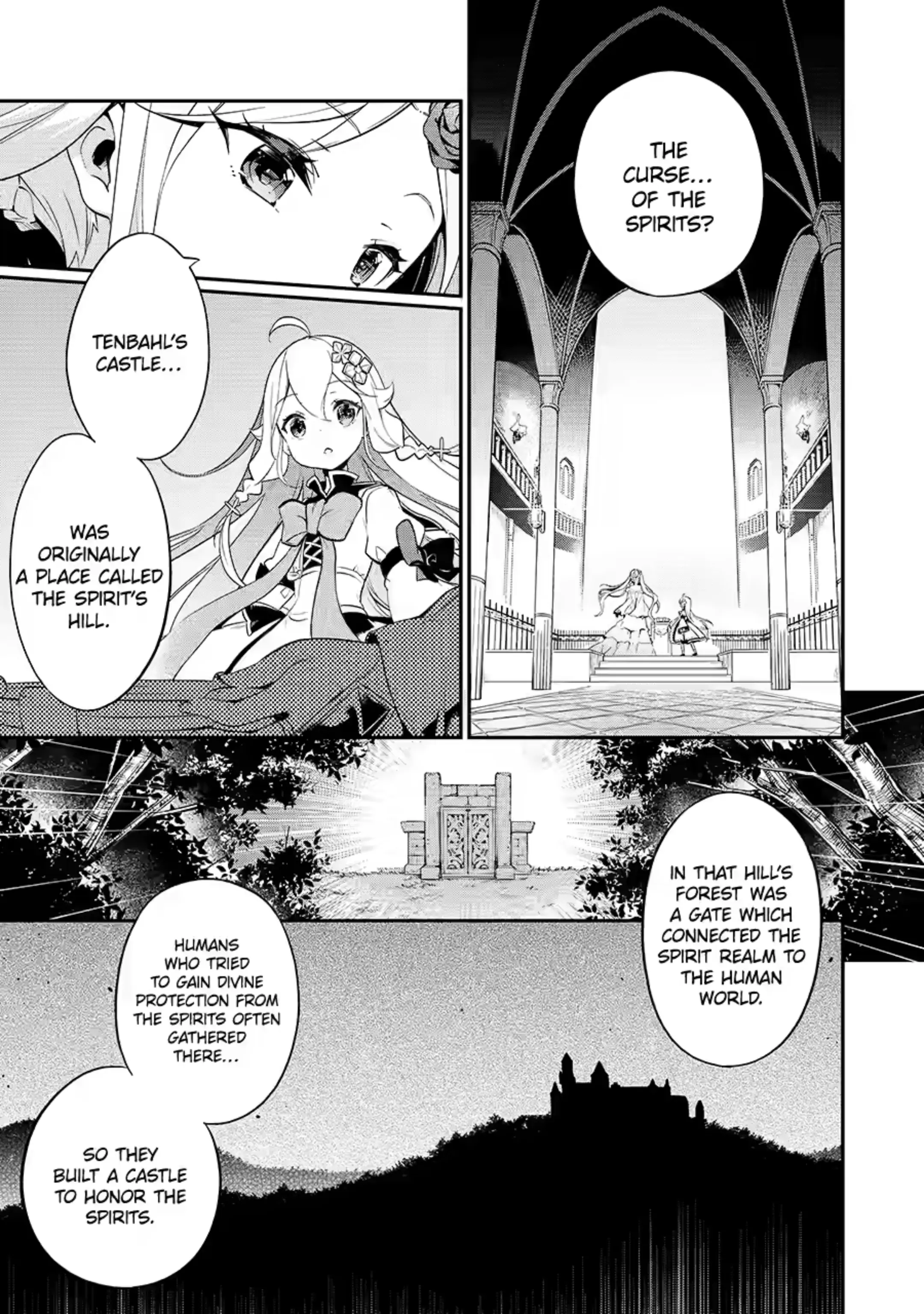 Reincarnated as the Daughter of the Legendary Hero and the Queen of Spirits (Official) chapter 5.1 page 1