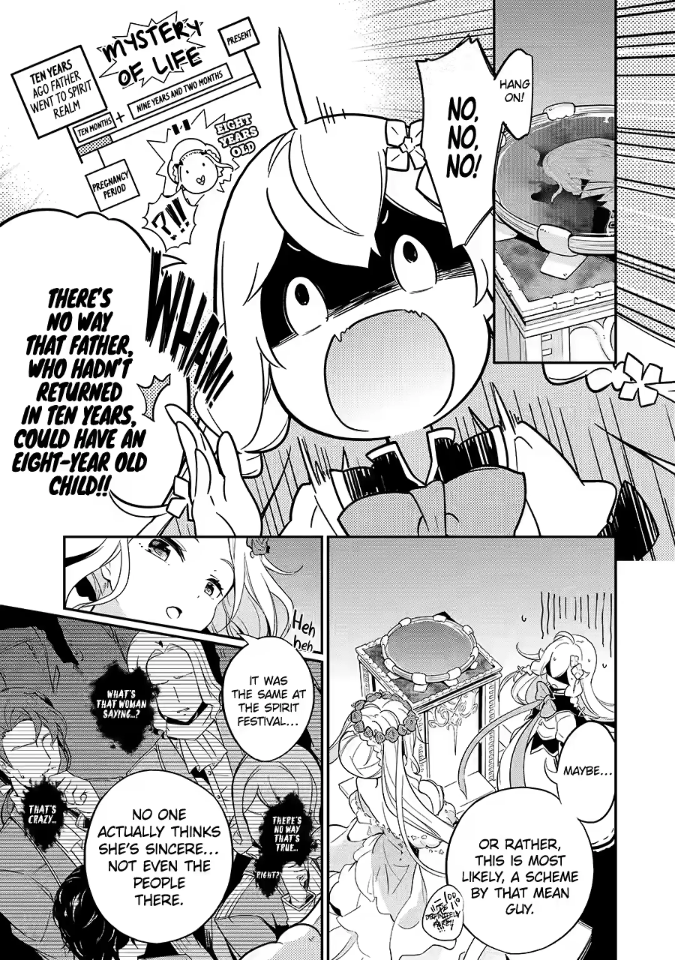 Reincarnated as the Daughter of the Legendary Hero and the Queen of Spirits (Official) chapter 5.2 page 5