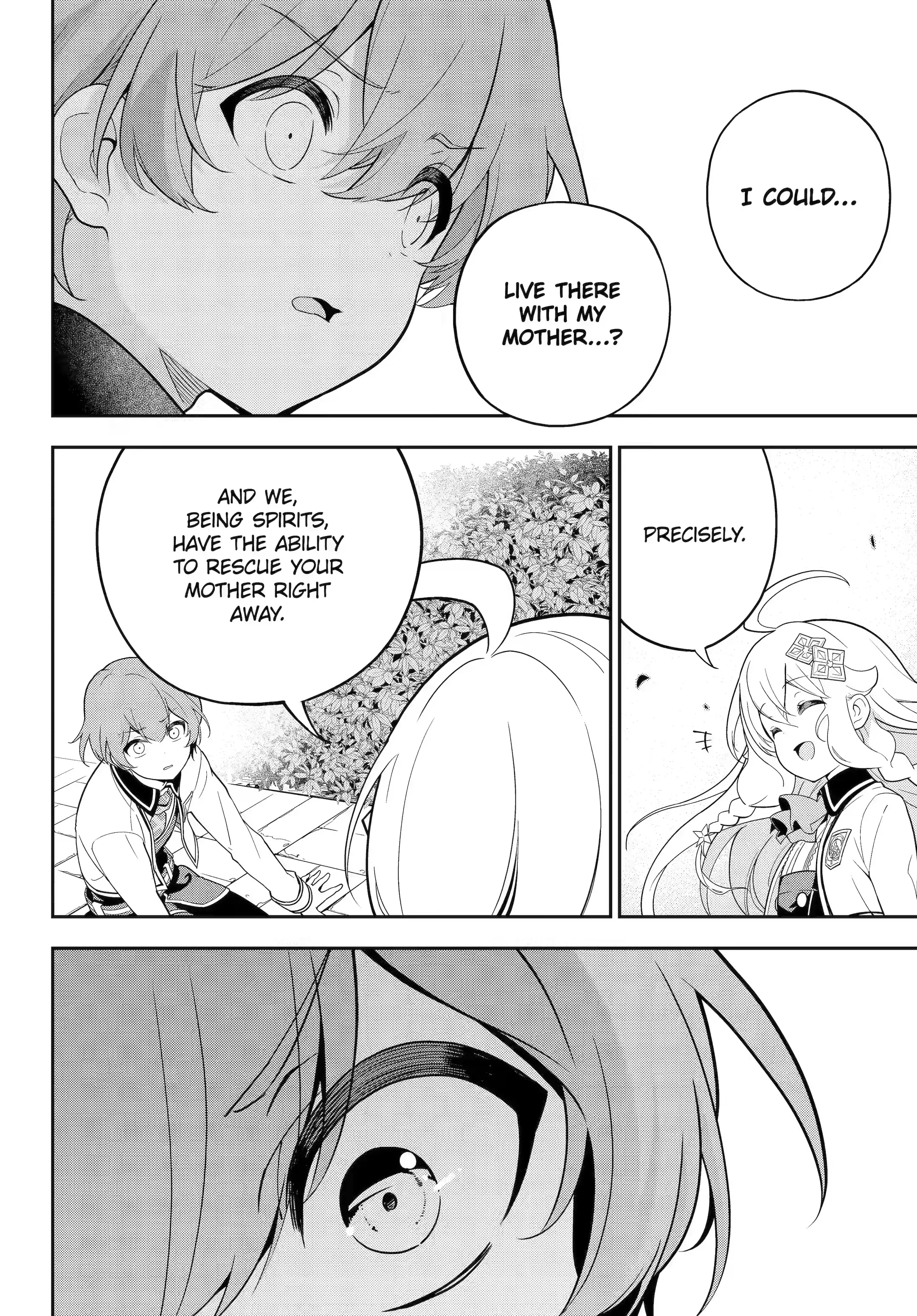 Reincarnated as the Daughter of the Legendary Hero and the Queen of Spirits (Official) chapter 50.1 page 10