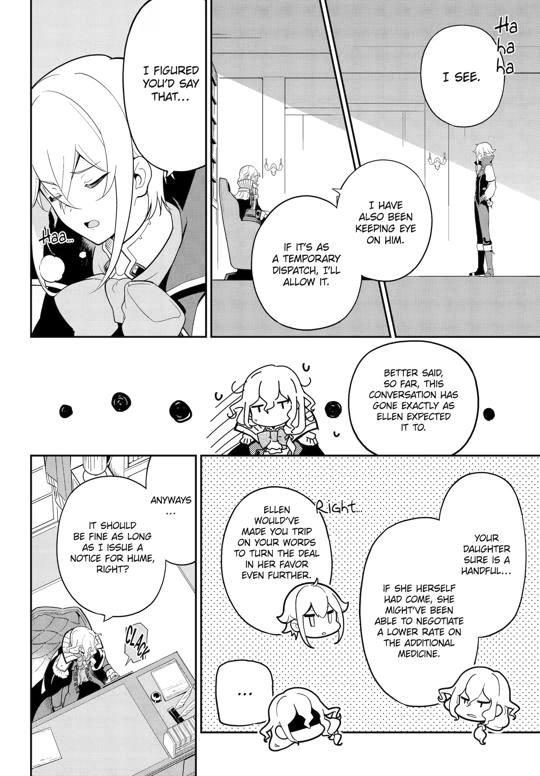 Reincarnated as the Daughter of the Legendary Hero and the Queen of Spirits (Official) chapter 50.1 page 16