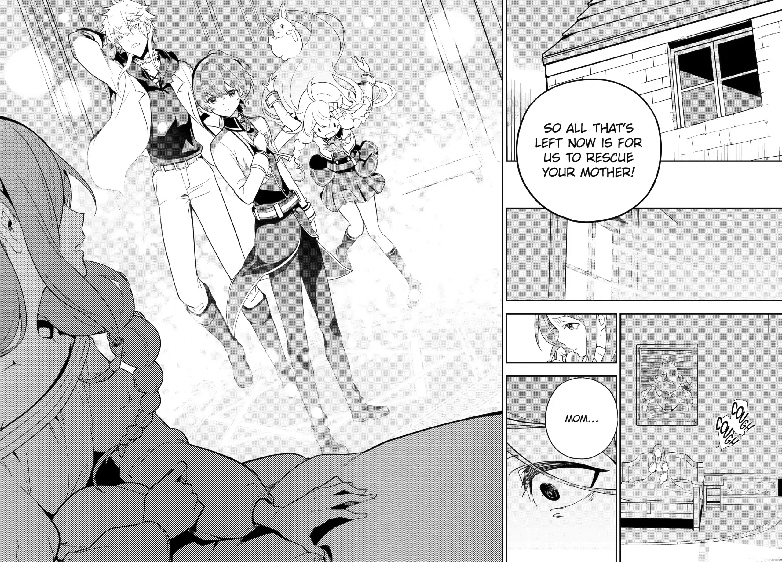 Reincarnated as the Daughter of the Legendary Hero and the Queen of Spirits (Official) chapter 50.2 page 4