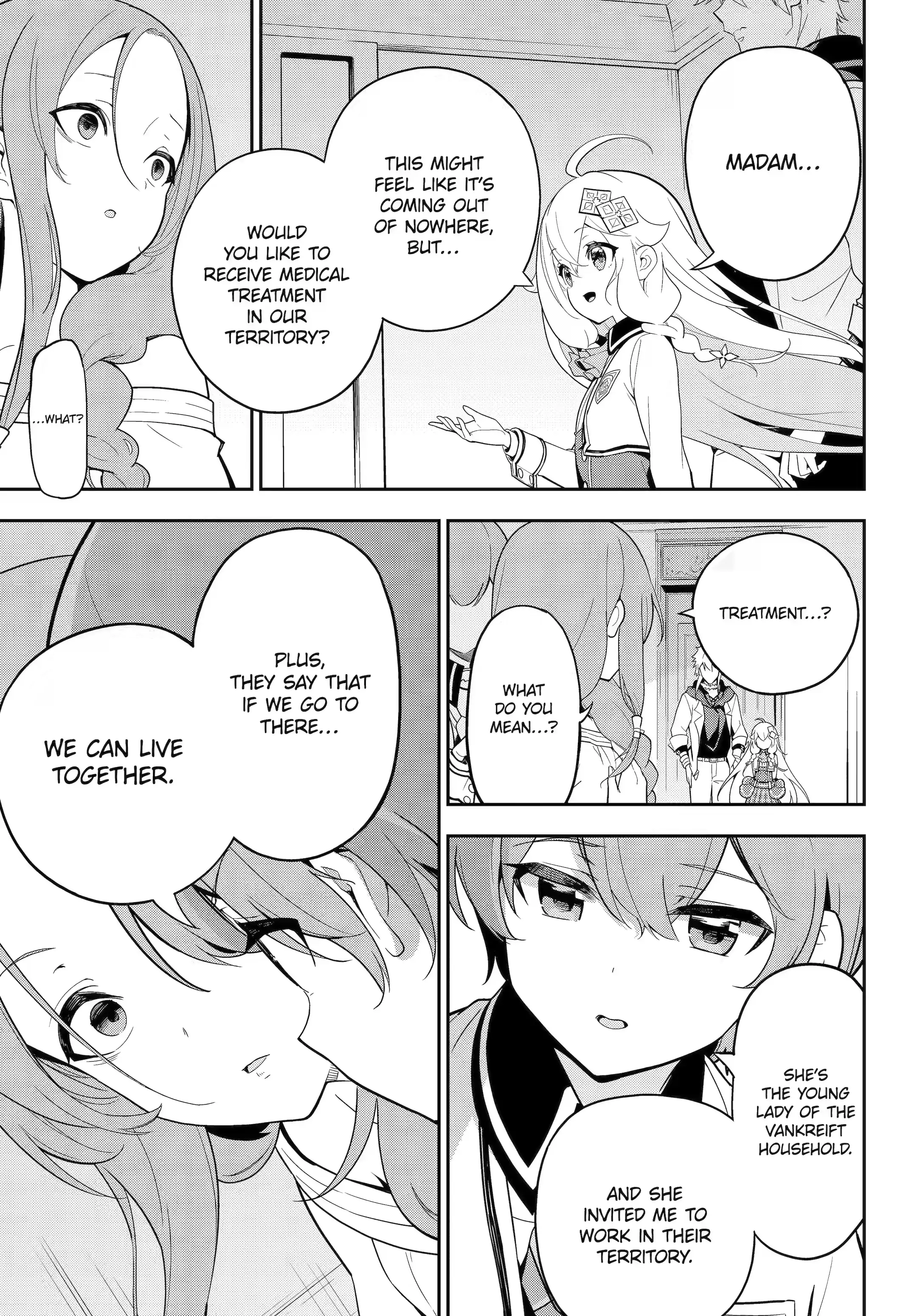 Reincarnated as the Daughter of the Legendary Hero and the Queen of Spirits (Official) chapter 50.2 page 6