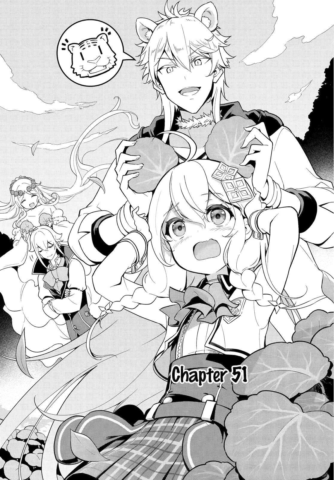 Reincarnated as the Daughter of the Legendary Hero and the Queen of Spirits (Official) chapter 51 page 1