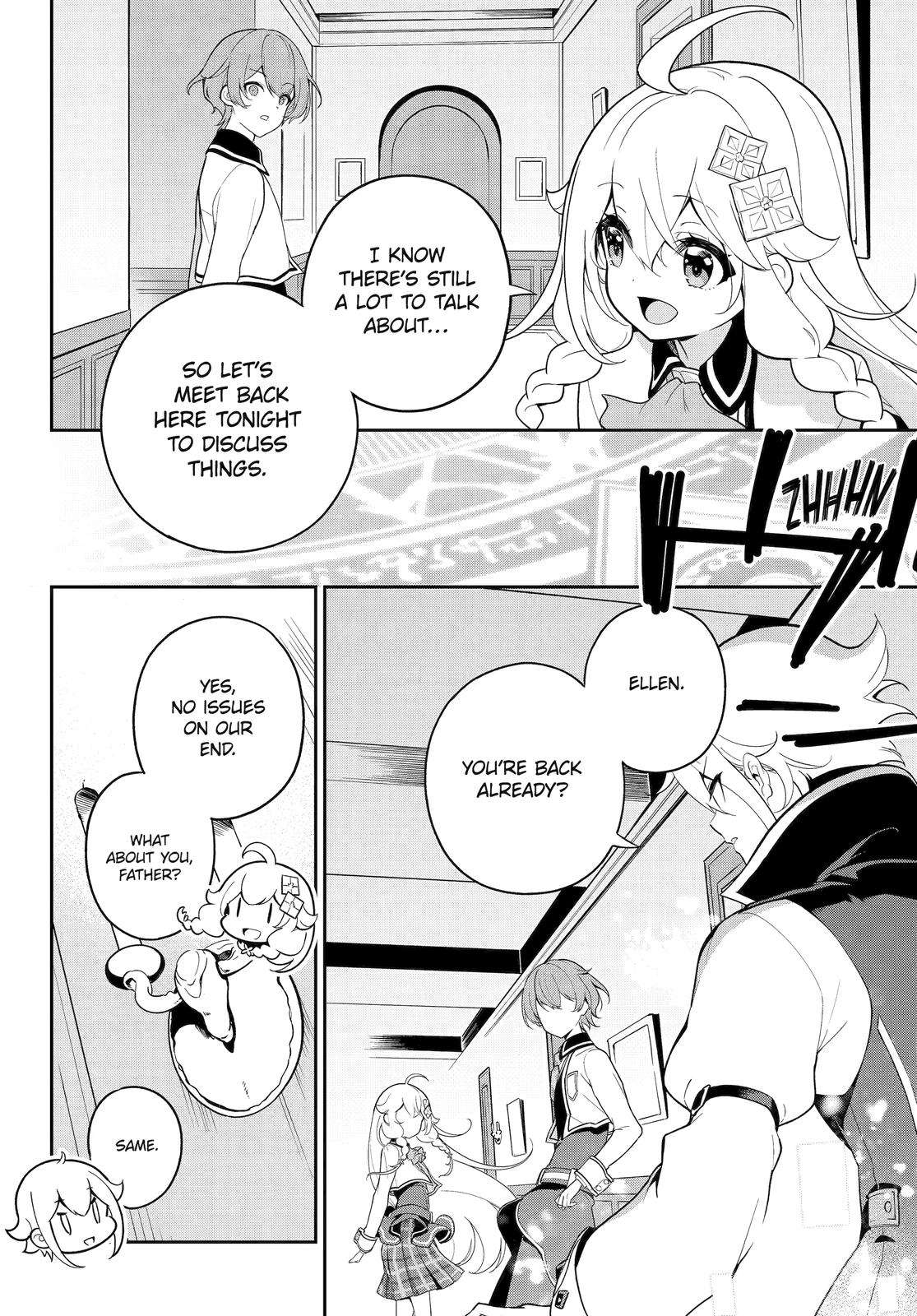 Reincarnated as the Daughter of the Legendary Hero and the Queen of Spirits (Official) chapter 51 page 4