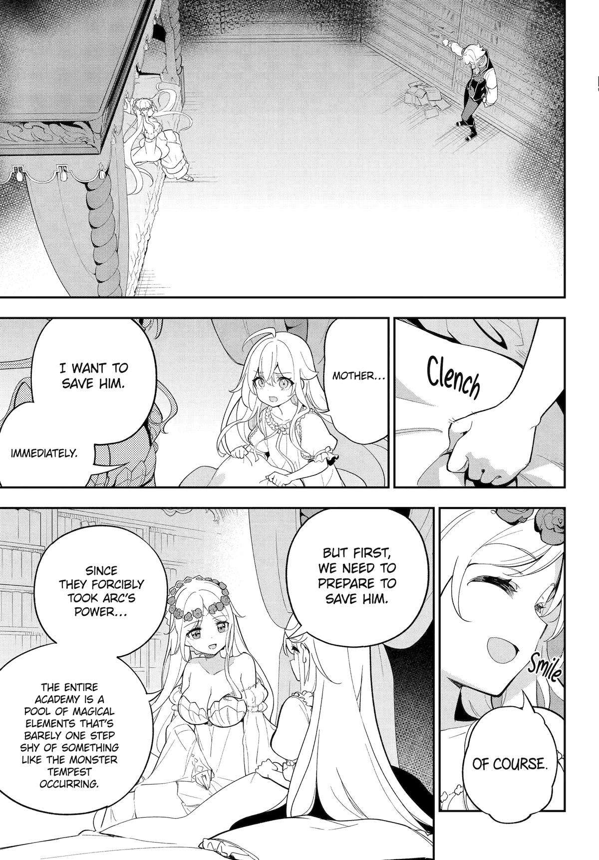 Reincarnated as the Daughter of the Legendary Hero and the Queen of Spirits (Official) chapter 54 page 14