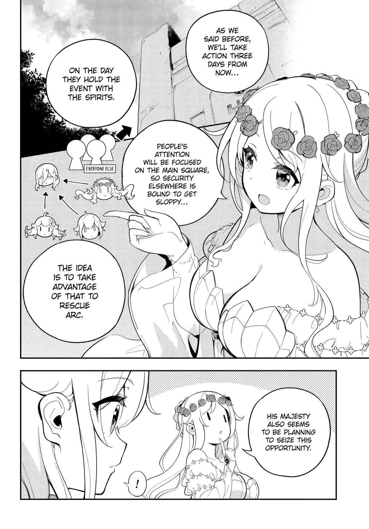 Reincarnated as the Daughter of the Legendary Hero and the Queen of Spirits (Official) chapter 56 page 4