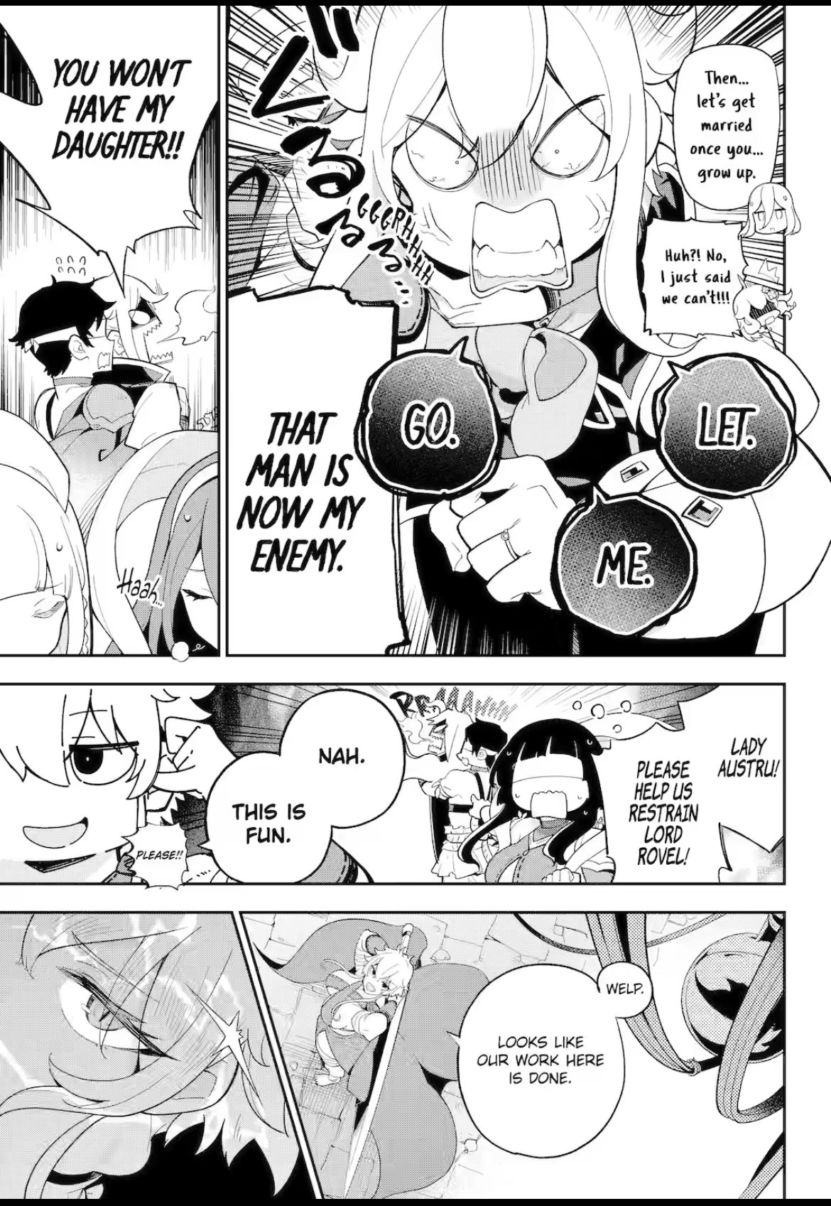 Reincarnated as the Daughter of the Legendary Hero and the Queen of Spirits (Official) chapter 60.2 page 12