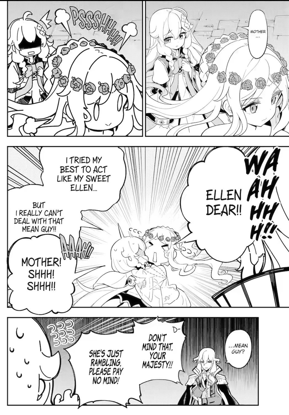 Reincarnated as the Daughter of the Legendary Hero and the Queen of Spirits (Official) chapter 61.2 page 10