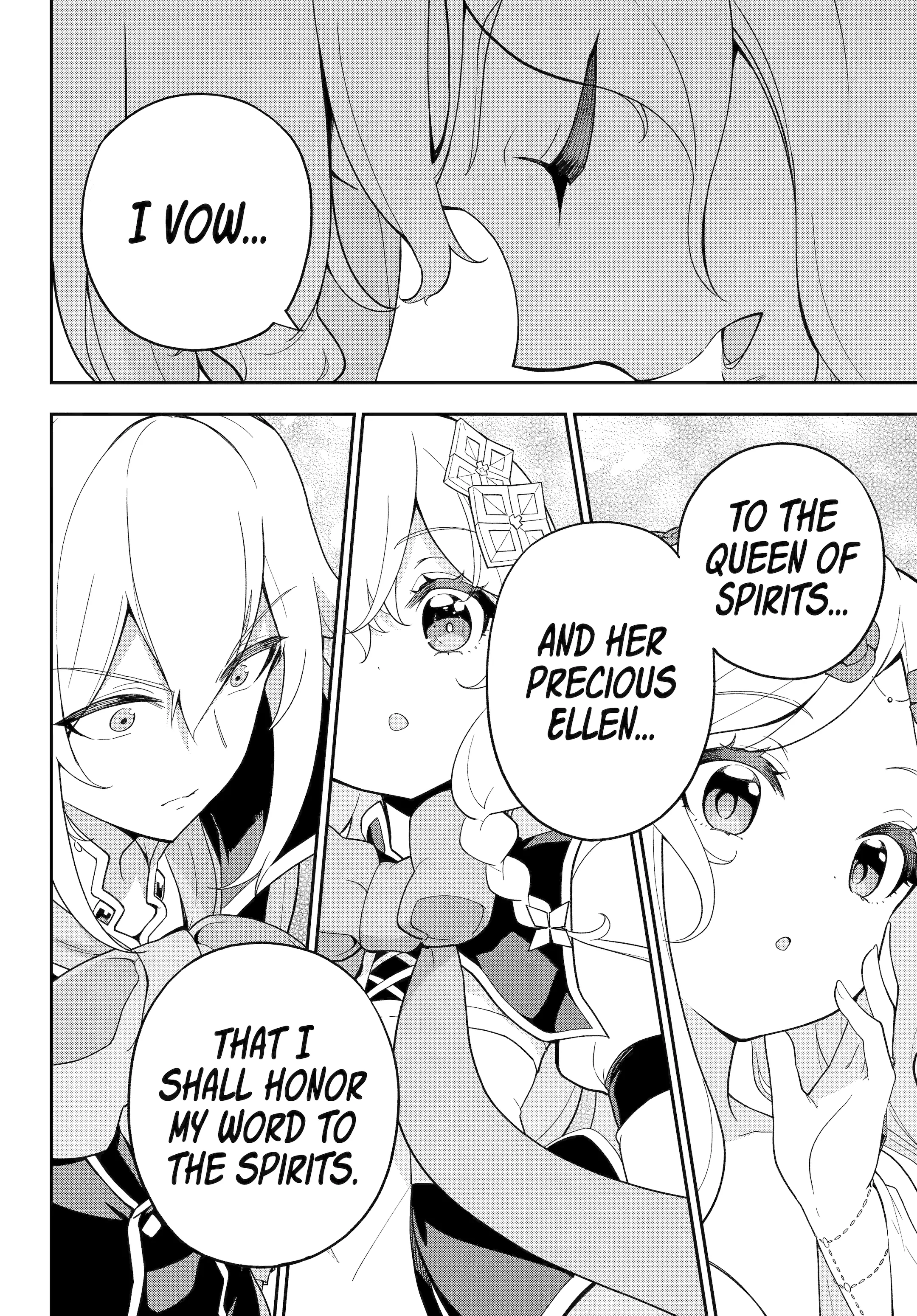 Reincarnated as the Daughter of the Legendary Hero and the Queen of Spirits (Official) chapter 62 page 14