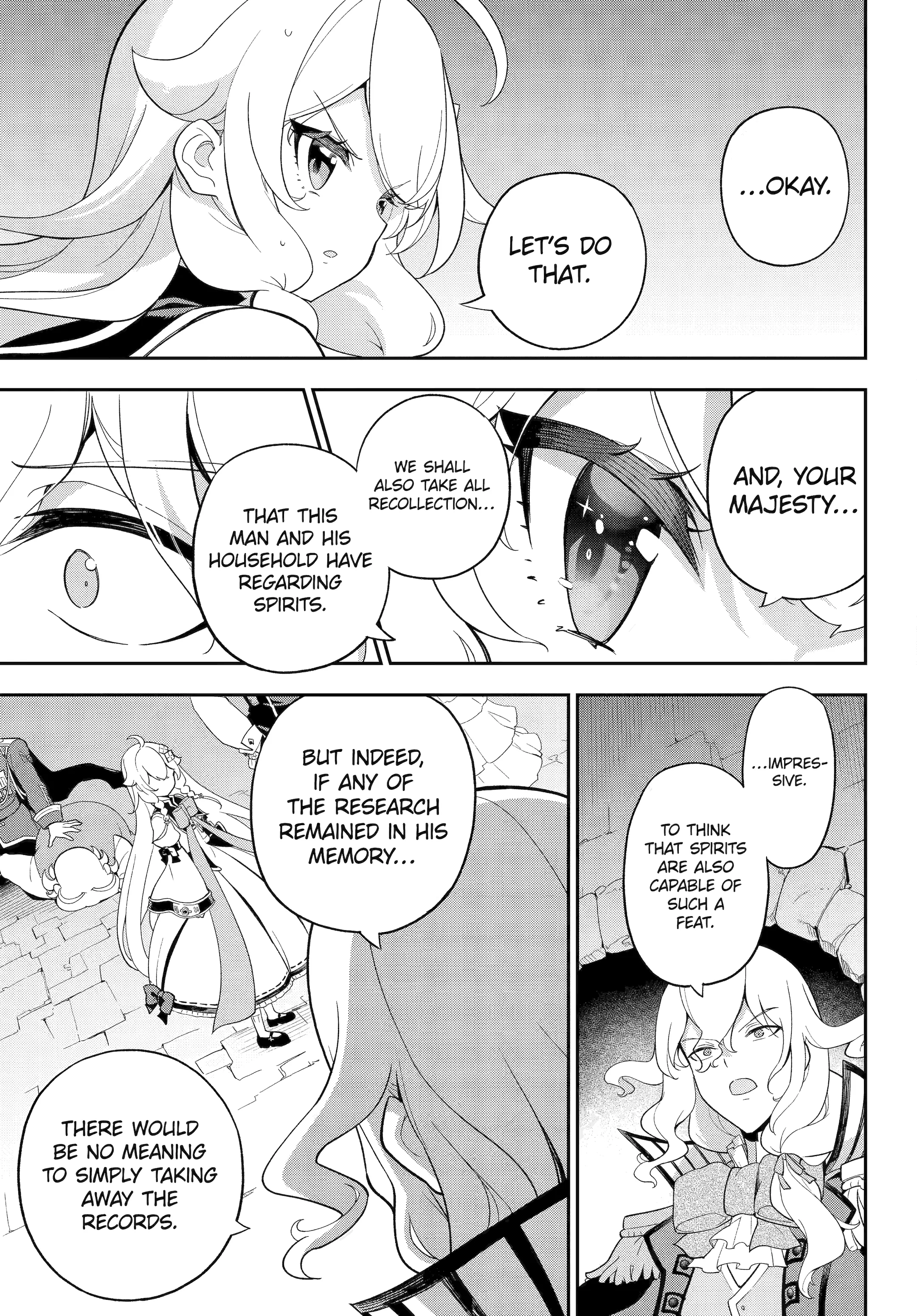 Reincarnated as the Daughter of the Legendary Hero and the Queen of Spirits (Official) chapter 62 page 9