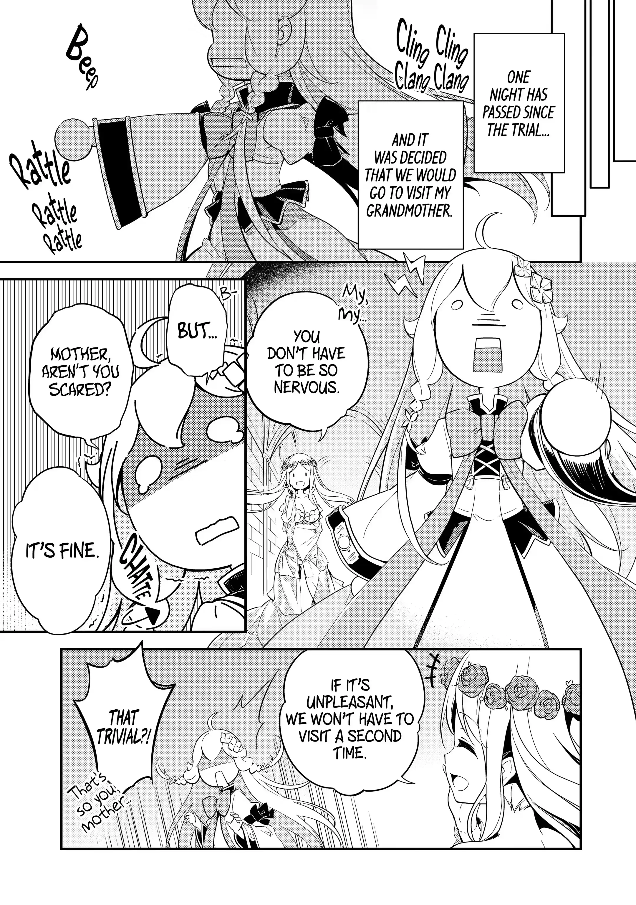 Reincarnated as the Daughter of the Legendary Hero and the Queen of Spirits (Official) chapter 7.1 page 1