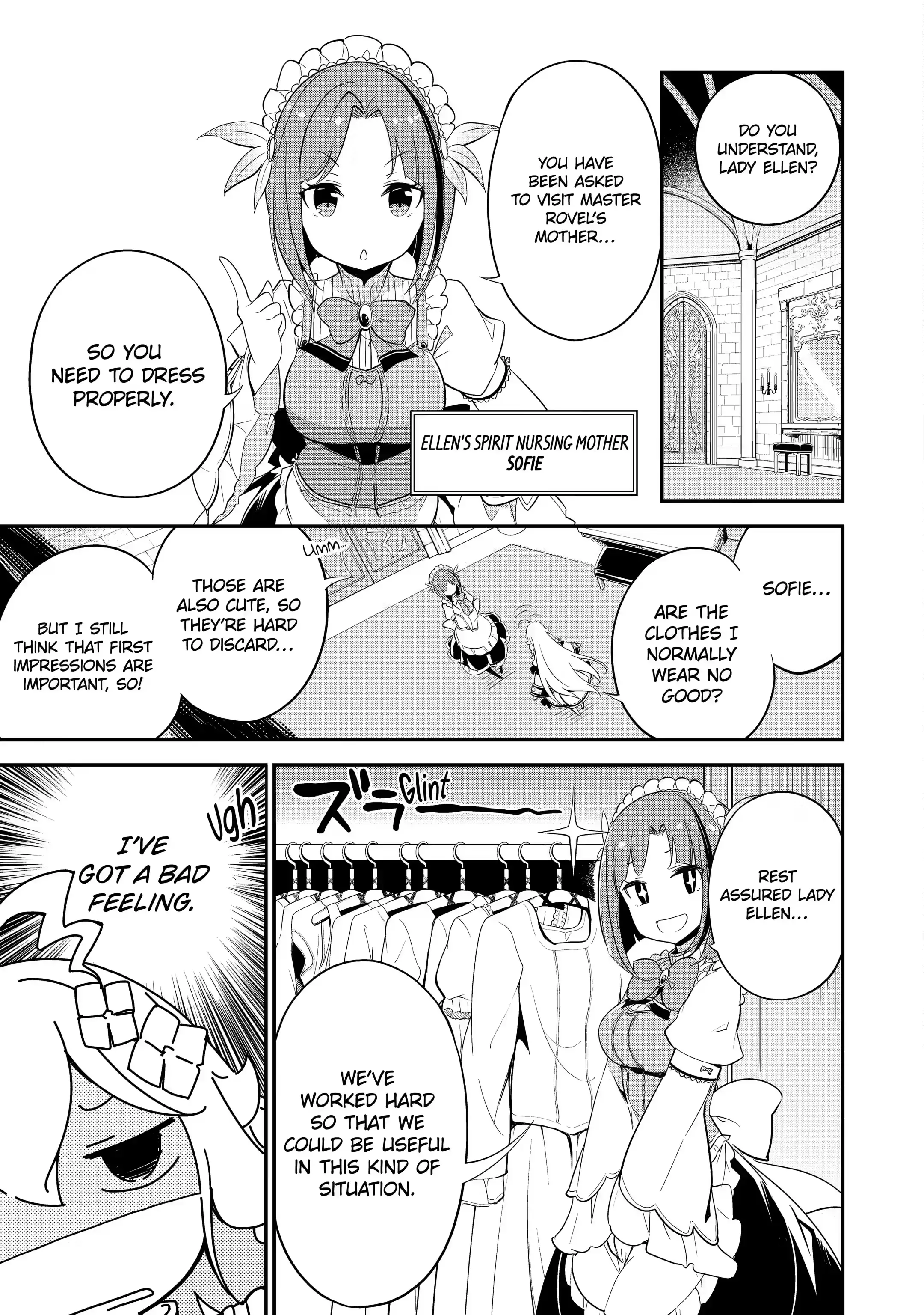 Reincarnated as the Daughter of the Legendary Hero and the Queen of Spirits (Official) chapter 7.1 page 3