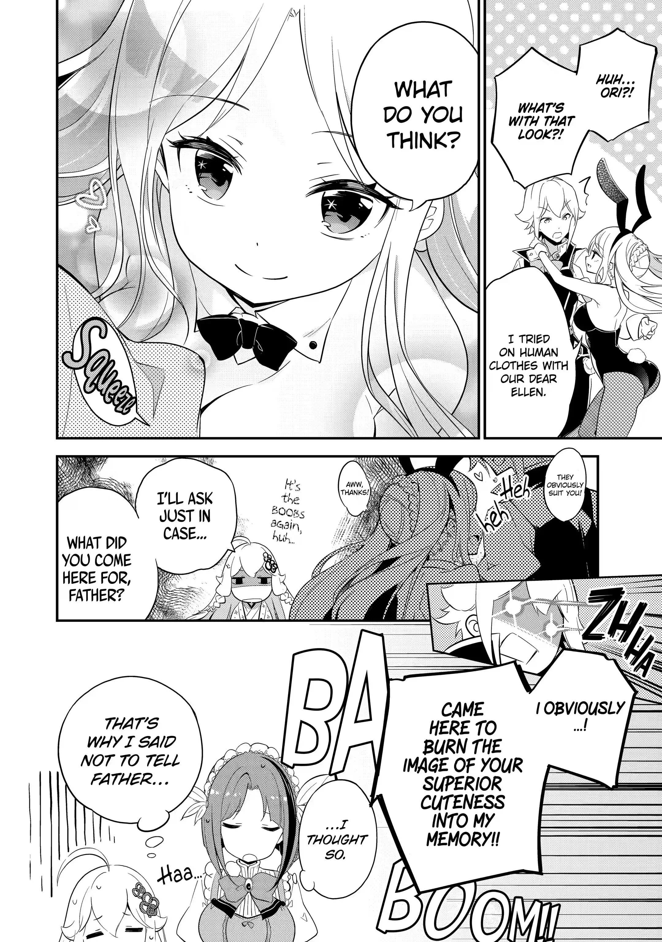 Reincarnated as the Daughter of the Legendary Hero and the Queen of Spirits (Official) chapter 7.1 page 8