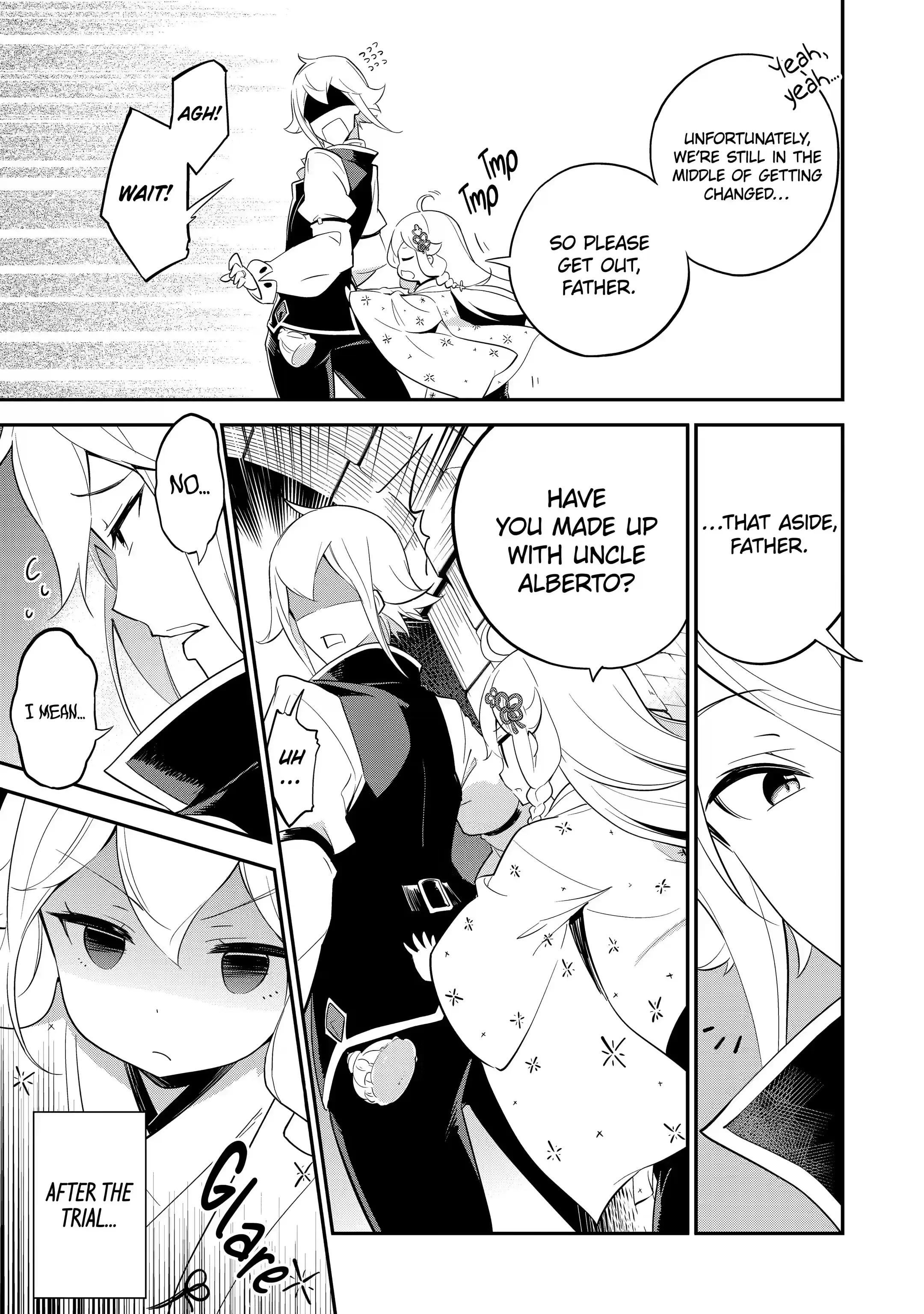 Reincarnated as the Daughter of the Legendary Hero and the Queen of Spirits (Official) chapter 7.1 page 9