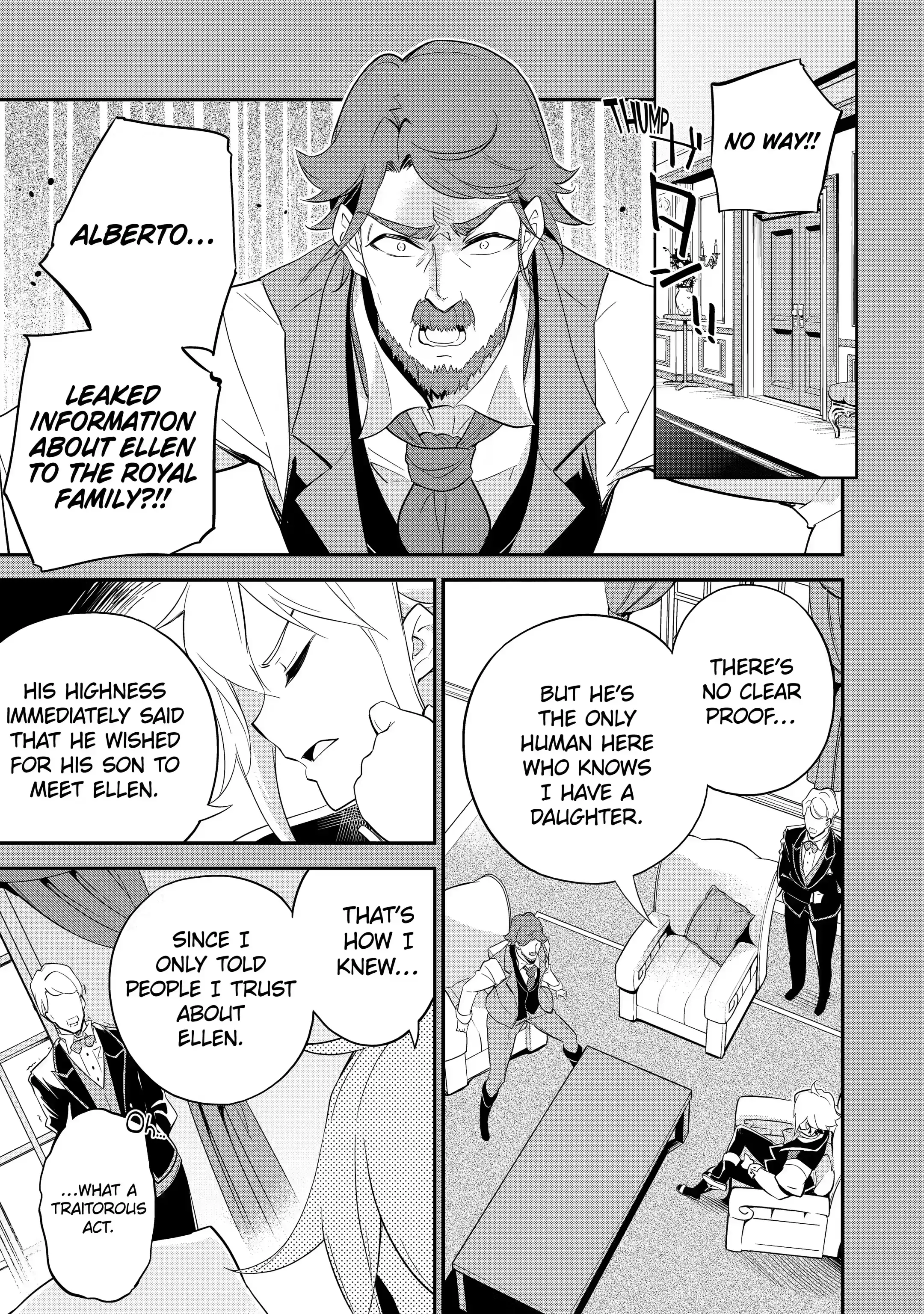 Reincarnated as the Daughter of the Legendary Hero and the Queen of Spirits (Official) chapter 7.2 page 3