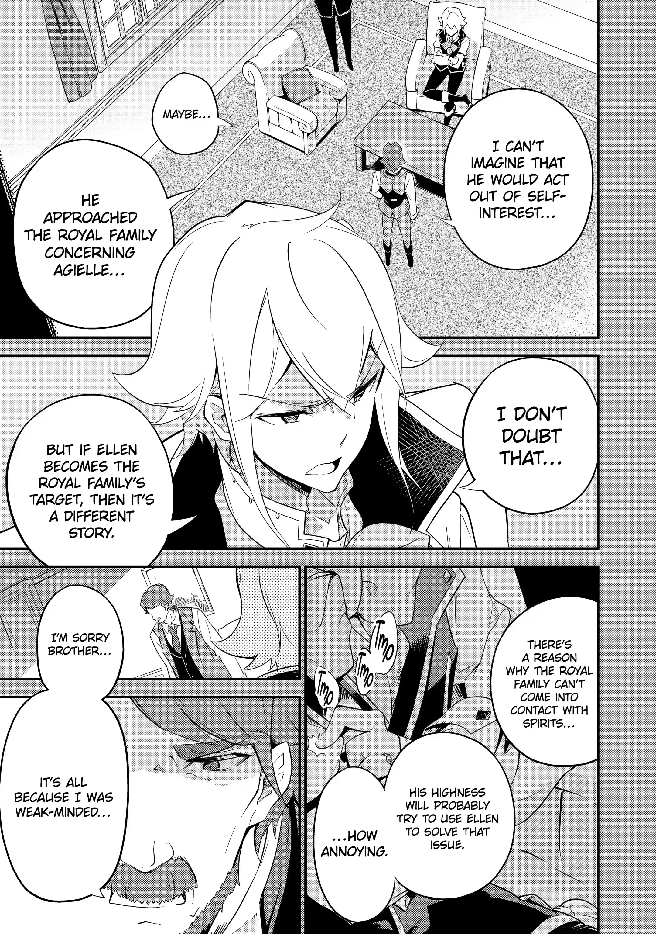 Reincarnated as the Daughter of the Legendary Hero and the Queen of Spirits (Official) chapter 7.2 page 5