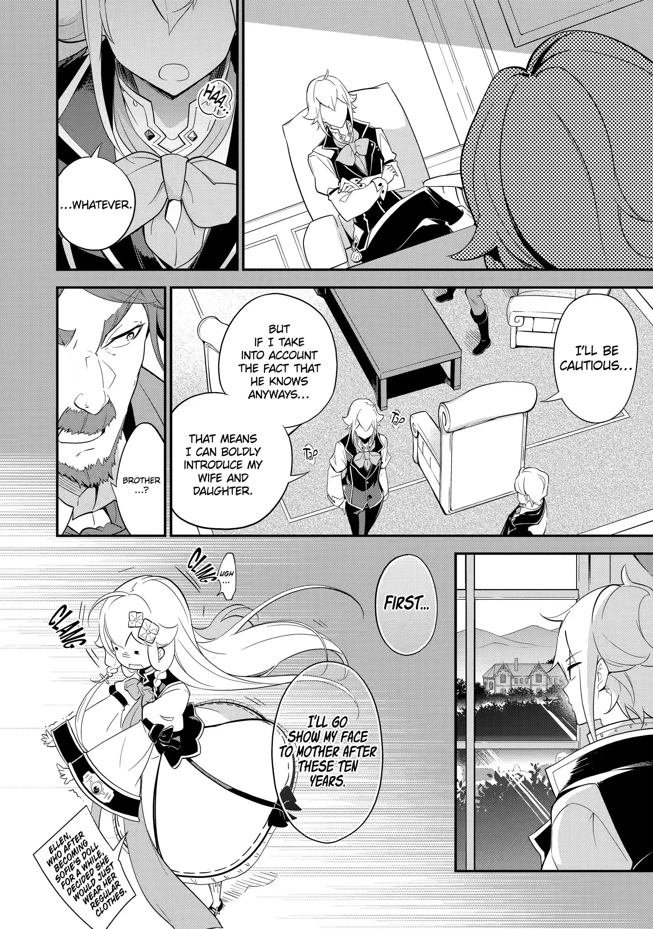 Reincarnated as the Daughter of the Legendary Hero and the Queen of Spirits (Official) chapter 7.2 page 6