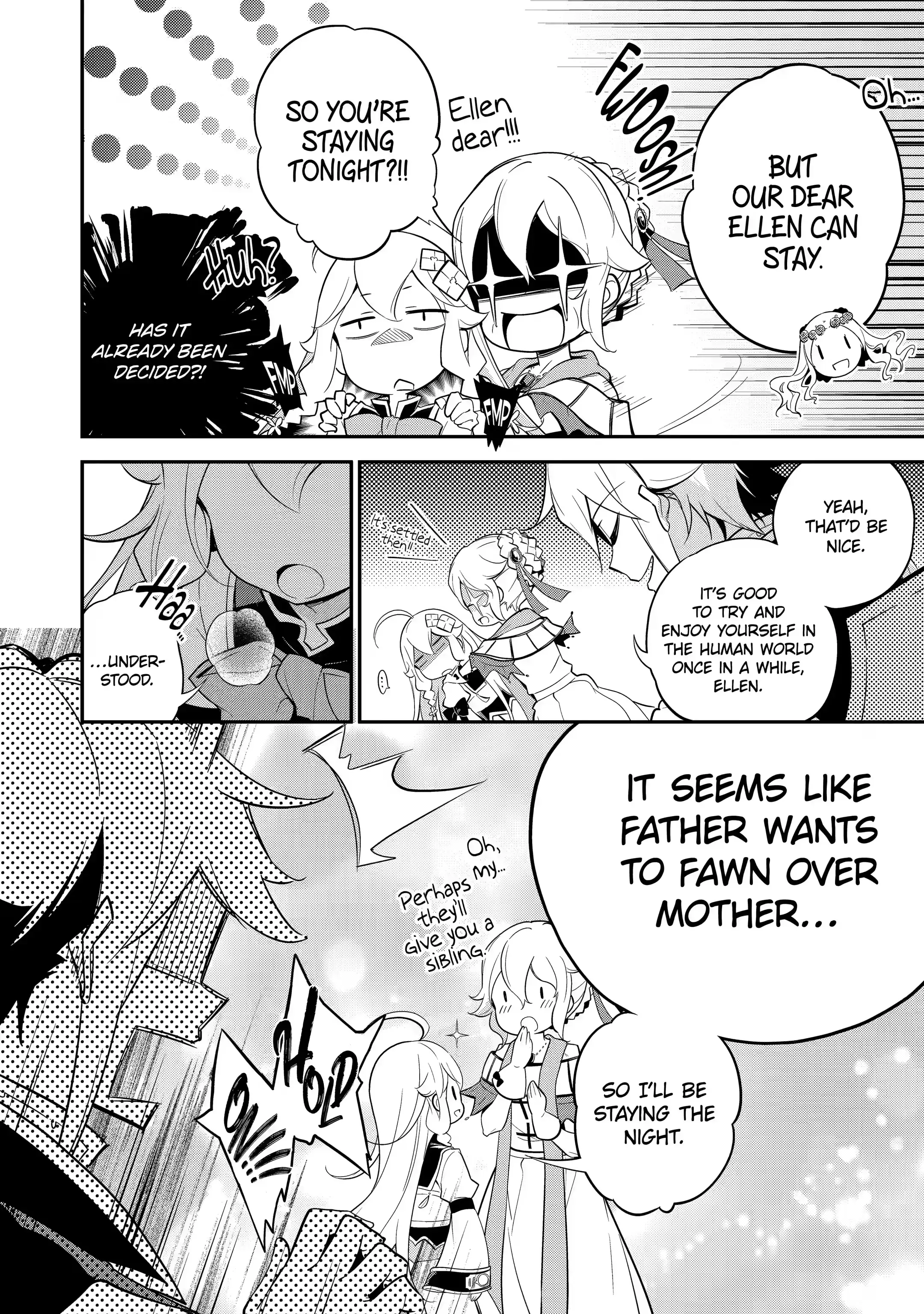 Reincarnated as the Daughter of the Legendary Hero and the Queen of Spirits (Official) chapter 8.1 page 10
