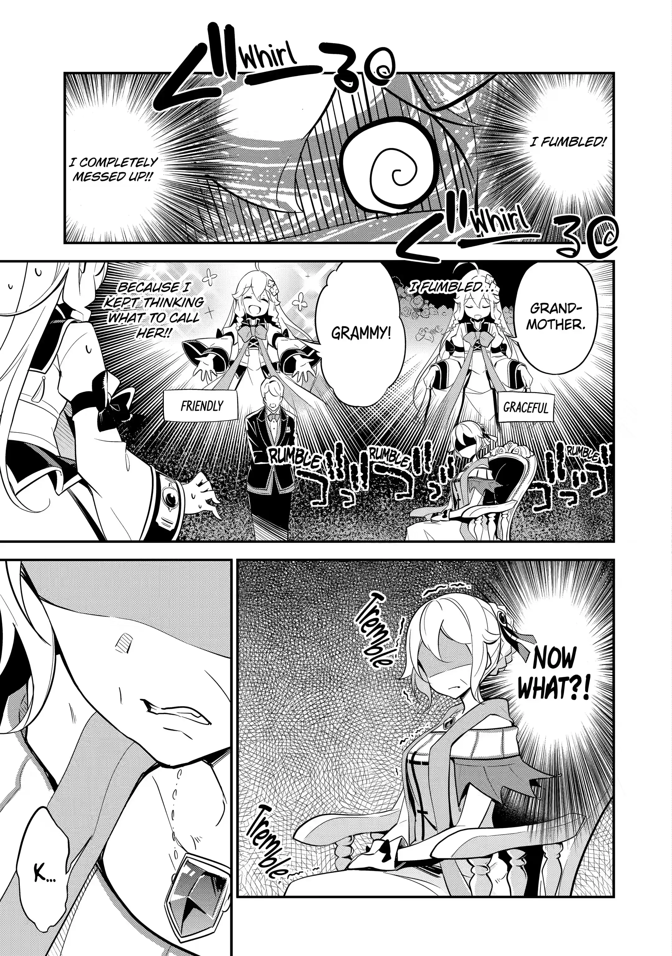 Reincarnated as the Daughter of the Legendary Hero and the Queen of Spirits (Official) chapter 8.1 page 3