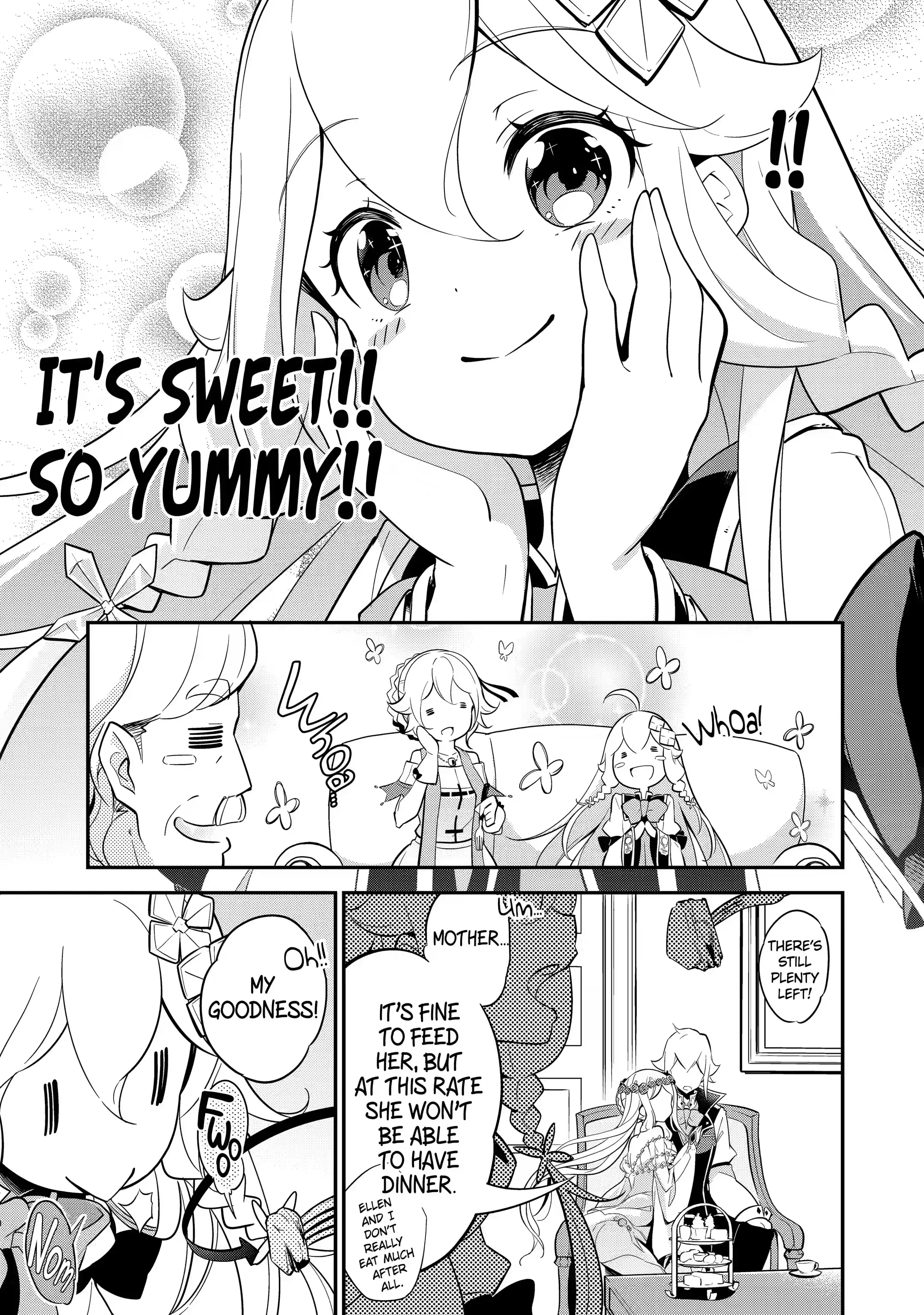 Reincarnated as the Daughter of the Legendary Hero and the Queen of Spirits (Official) chapter 8.1 page 7