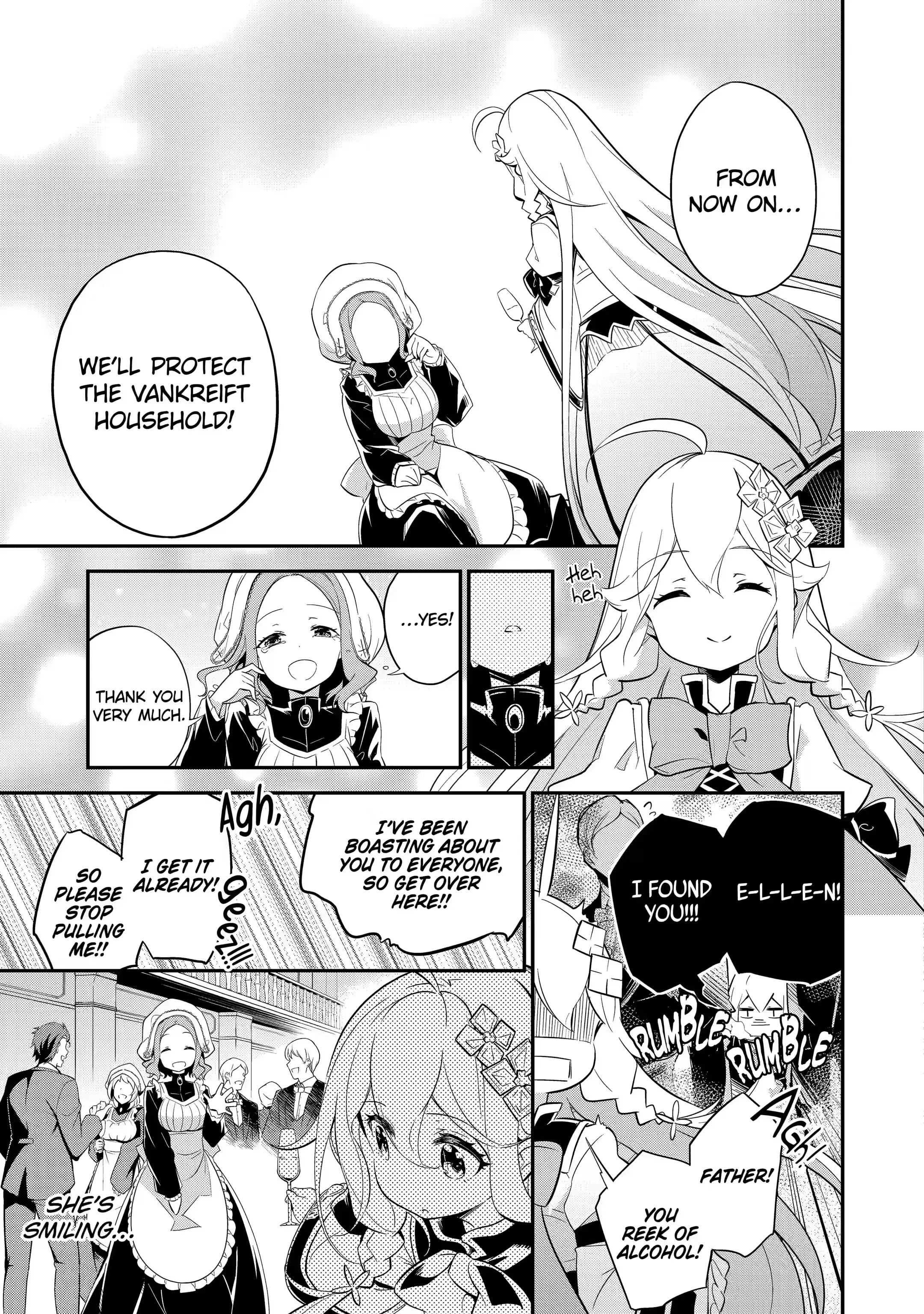 Reincarnated as the Daughter of the Legendary Hero and the Queen of Spirits (Official) chapter 8.2 page 11