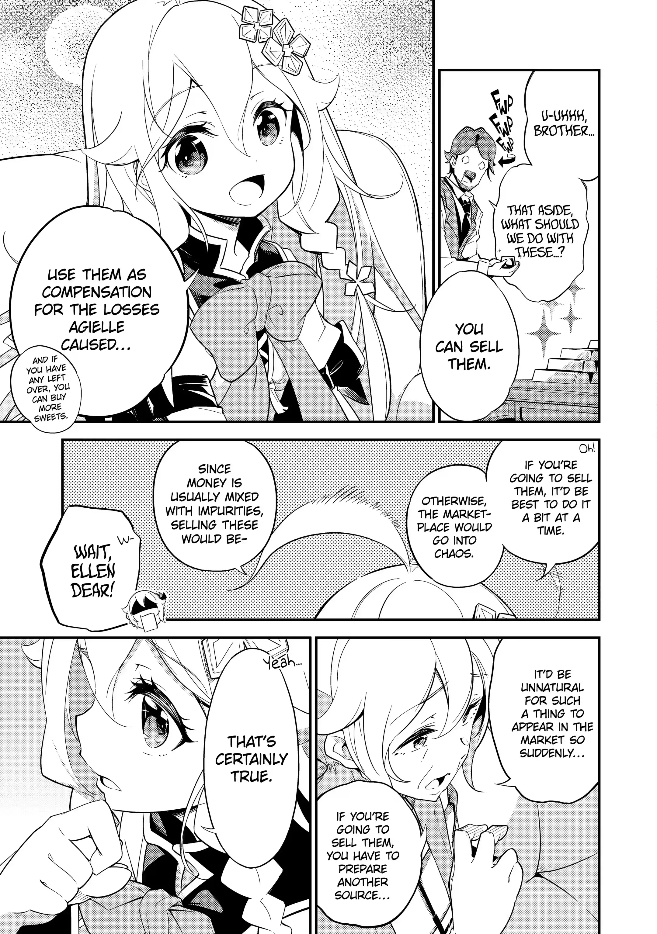 Reincarnated as the Daughter of the Legendary Hero and the Queen of Spirits (Official) chapter 8.2 page 5