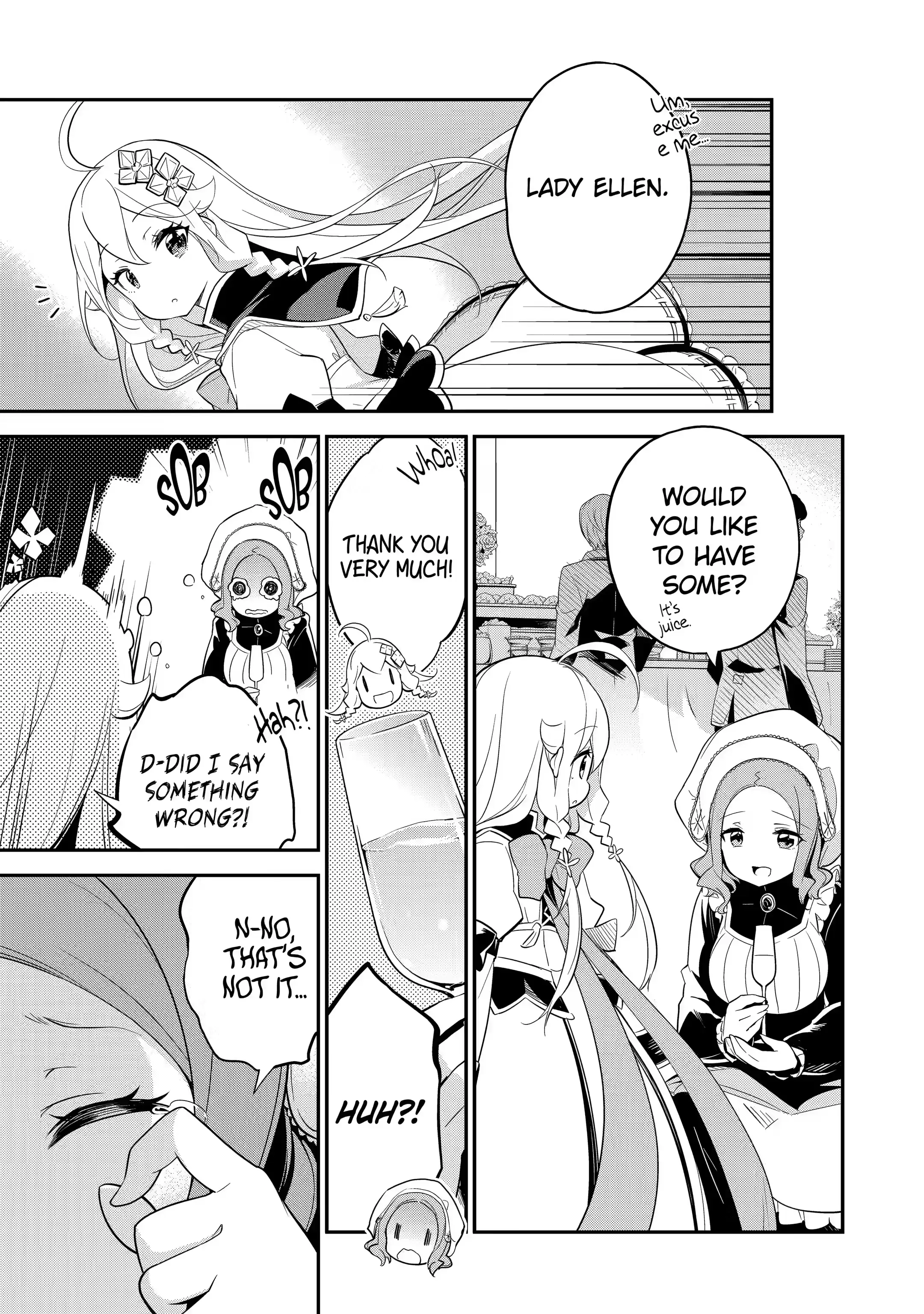 Reincarnated as the Daughter of the Legendary Hero and the Queen of Spirits (Official) chapter 8.2 page 9