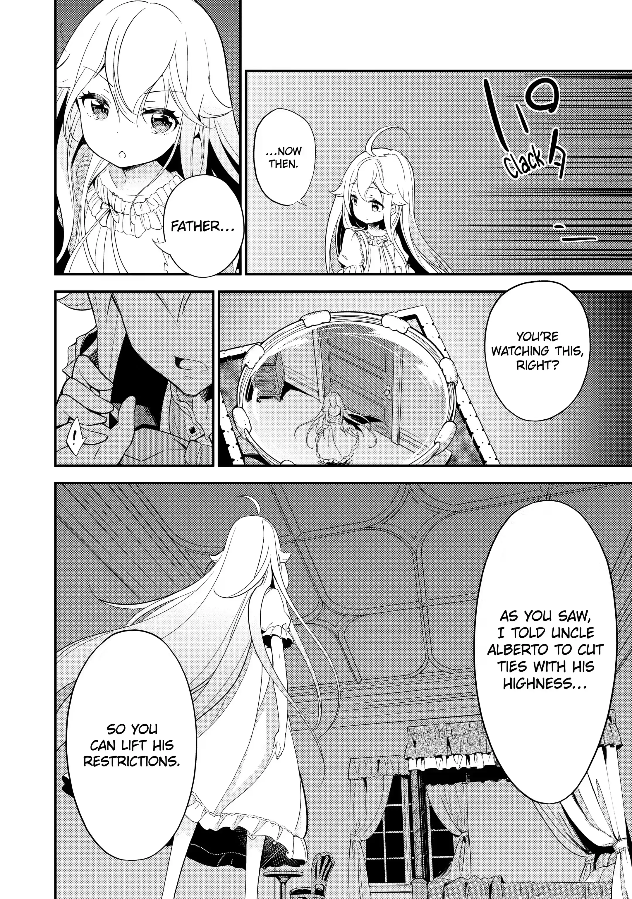 Reincarnated as the Daughter of the Legendary Hero and the Queen of Spirits (Official) chapter 9.2 page 8