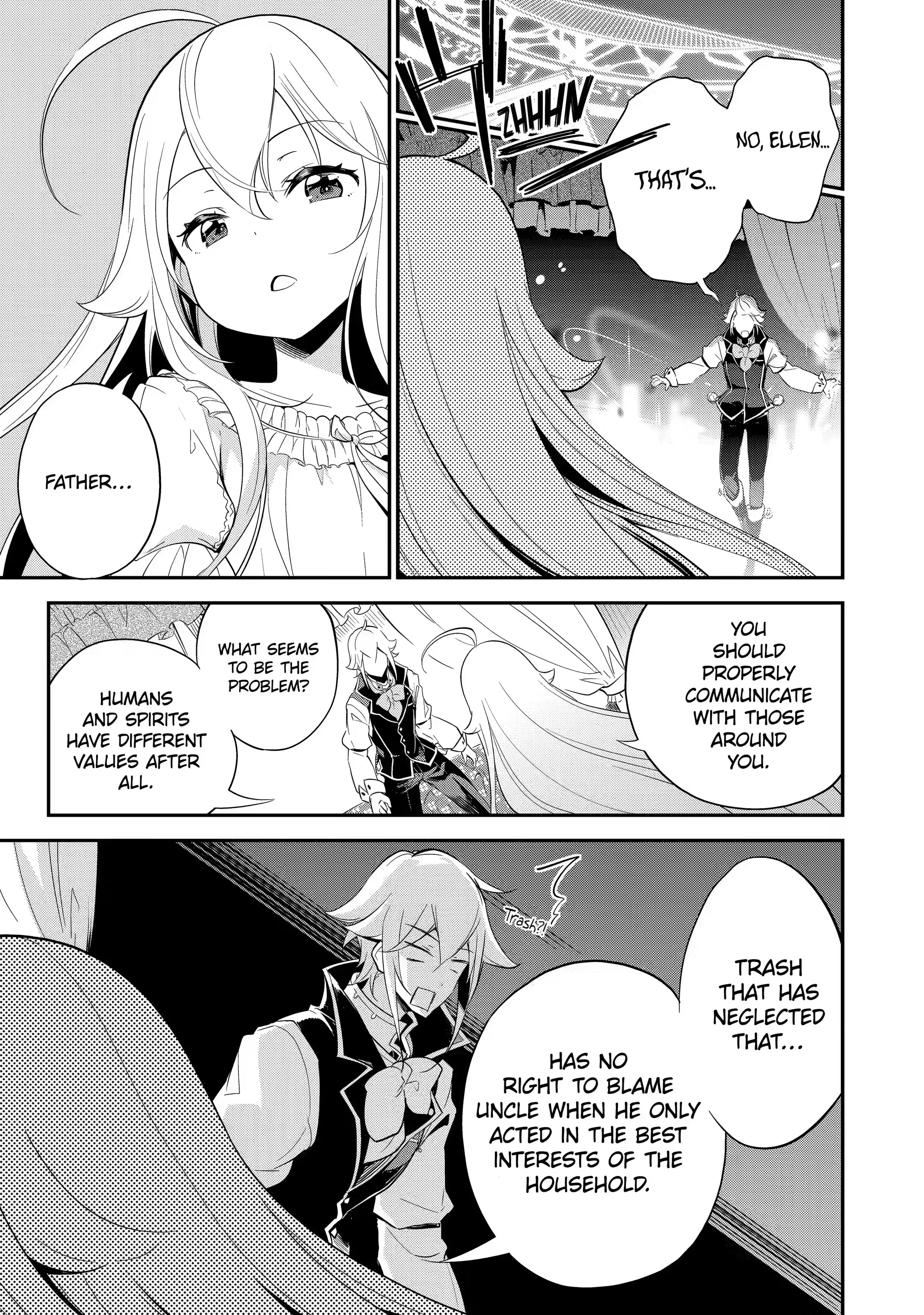 Reincarnated as the Daughter of the Legendary Hero and the Queen of Spirits (Official) chapter 9.2 page 9