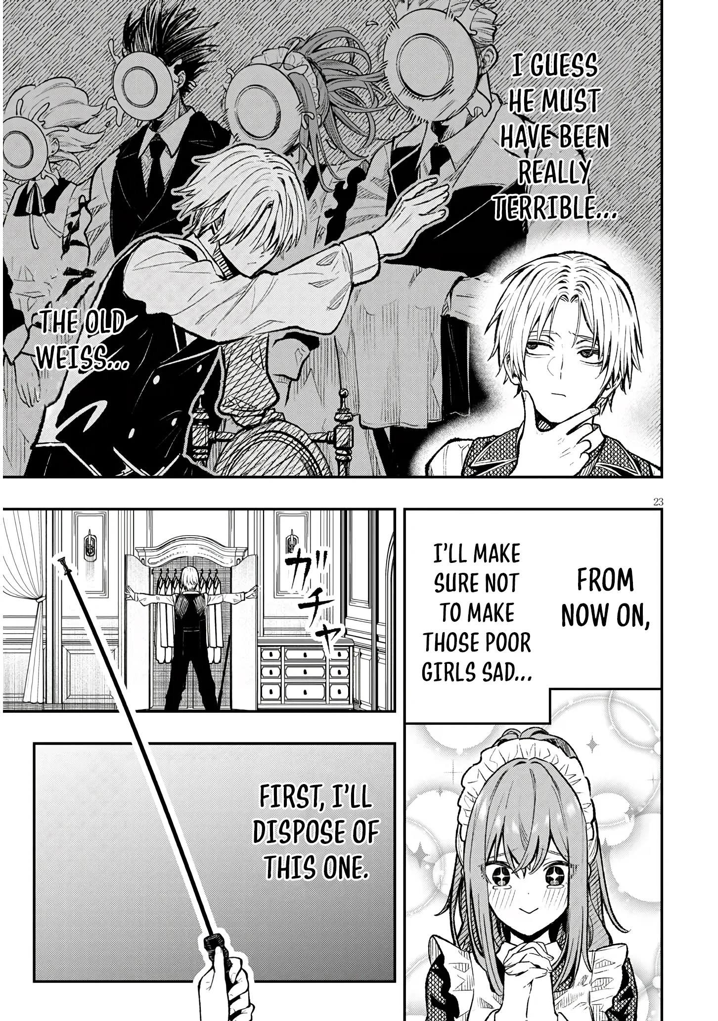 Reincarnated As The Lazy And Villainous Noble, I Broke The Scenario And Became The Most Formidable With Extraordinary Magic chapter 1 page 23