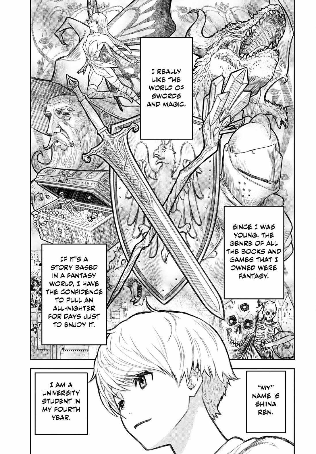 Reincarnated as the Mastermind Behind the Story chapter 0 page 4