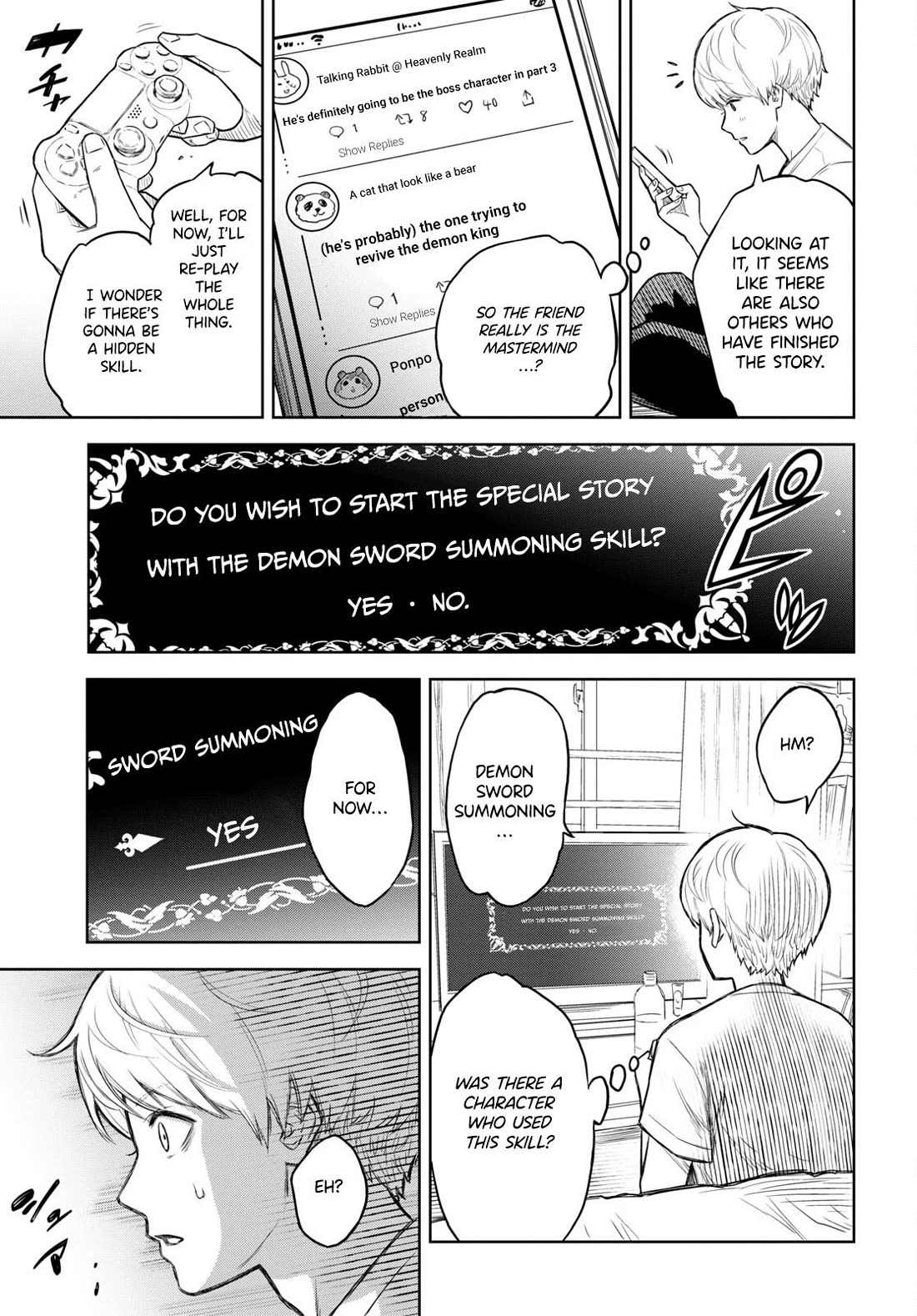 Reincarnated as the Mastermind Behind the Story chapter 0 page 8