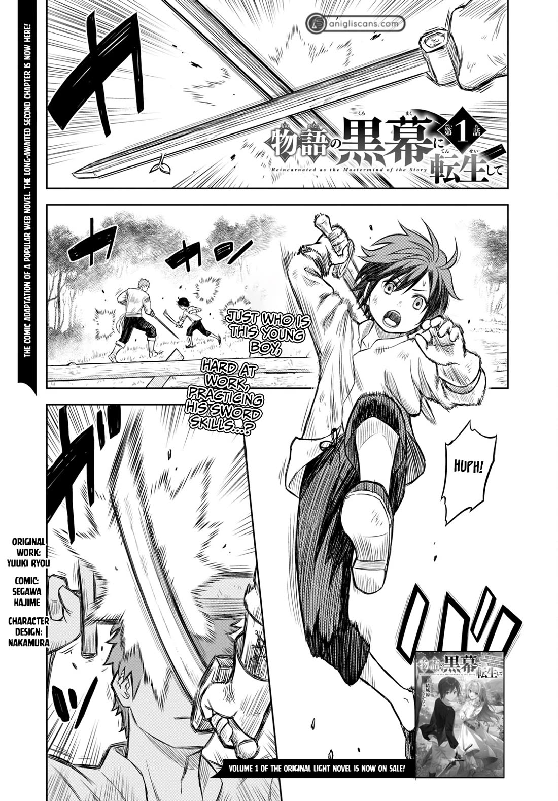 Reincarnated as the Mastermind Behind the Story chapter 1 page 2