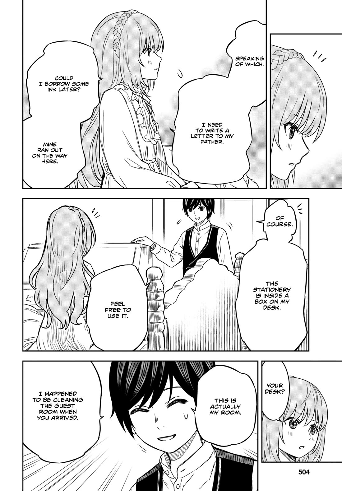 Reincarnated as the Mastermind Behind the Story chapter 9 page 3