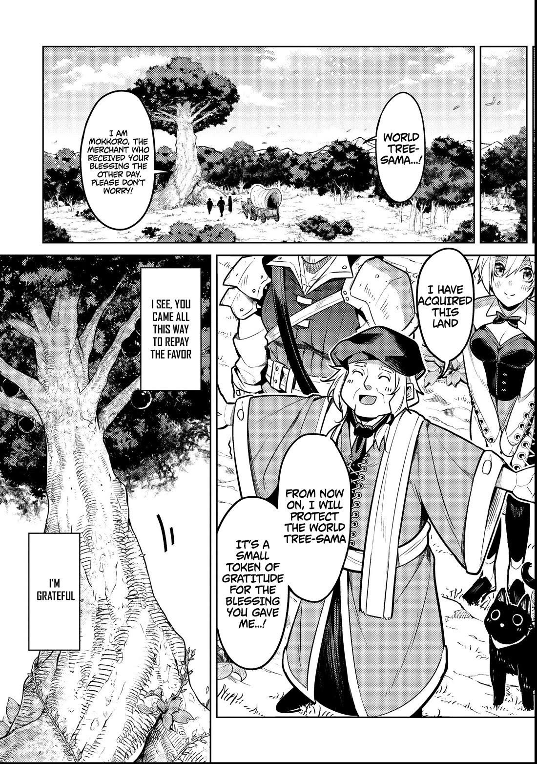 Reincarnated as the World Tree chapter 2 page 34